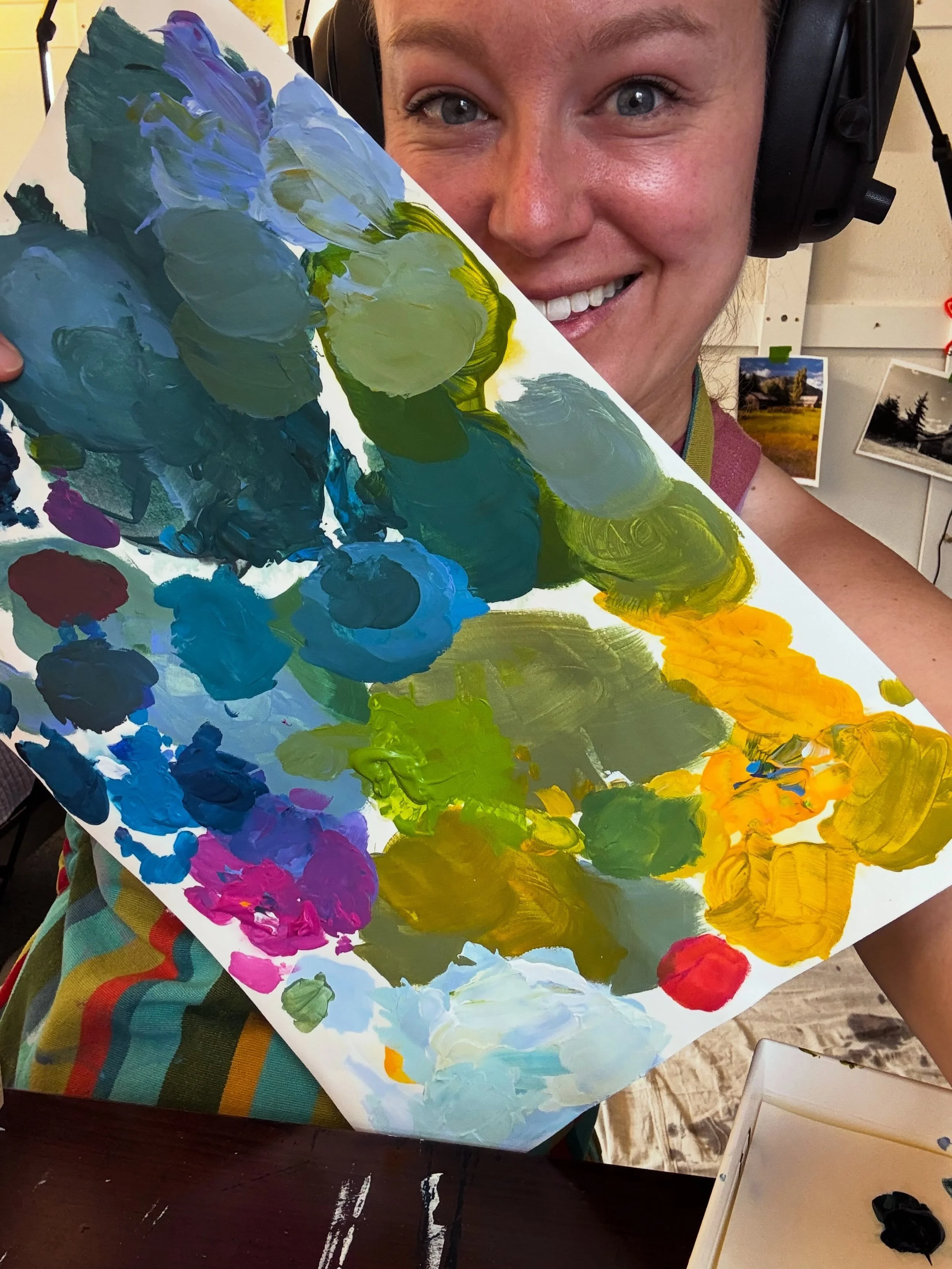 Today&rsquo;s strange thought&hellip;Aren&rsquo;t palettes the painter&rsquo;s version of a musician&rsquo;s set list for a gig? #art #artlovers #artthoughts