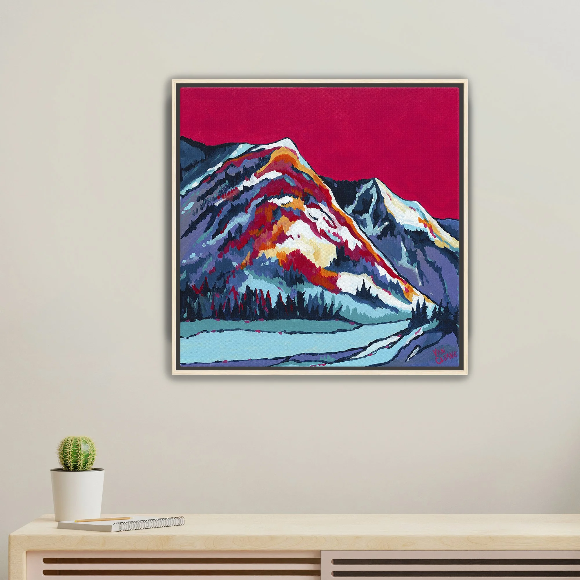 'First Fall Snow' | Canvas Art Print | Chasing Winter Collection