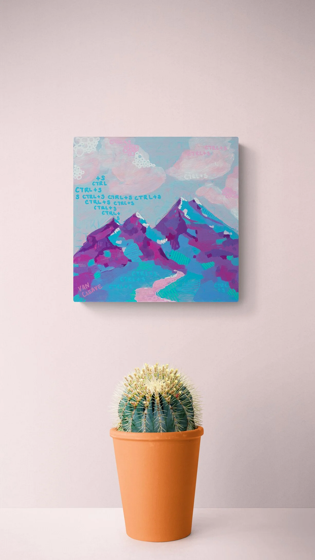 'Mountain Memories ' | Original Painting | Chasing Winter Collection