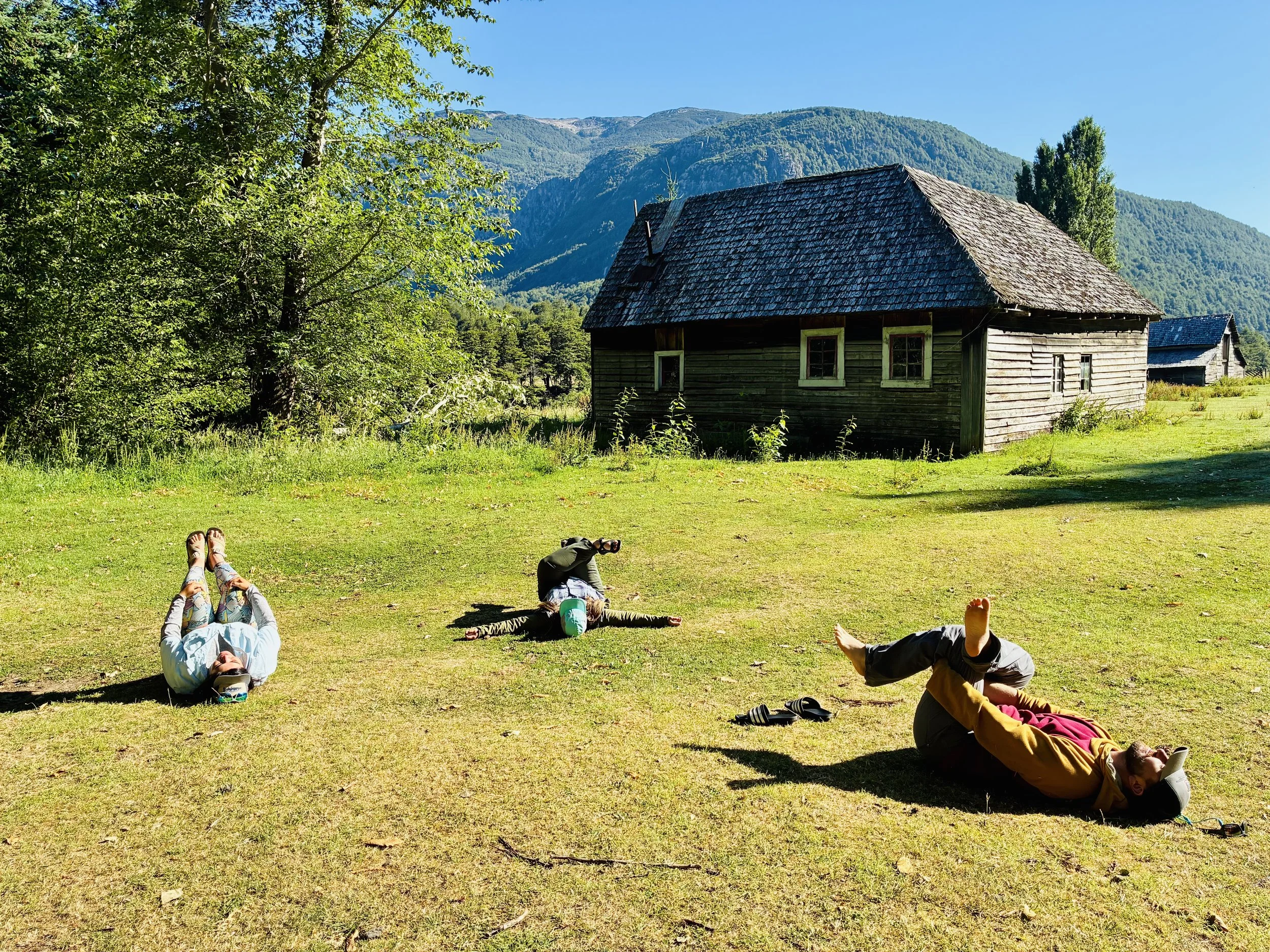 Morning Stretch at La Posada De Los Farios.jpeg