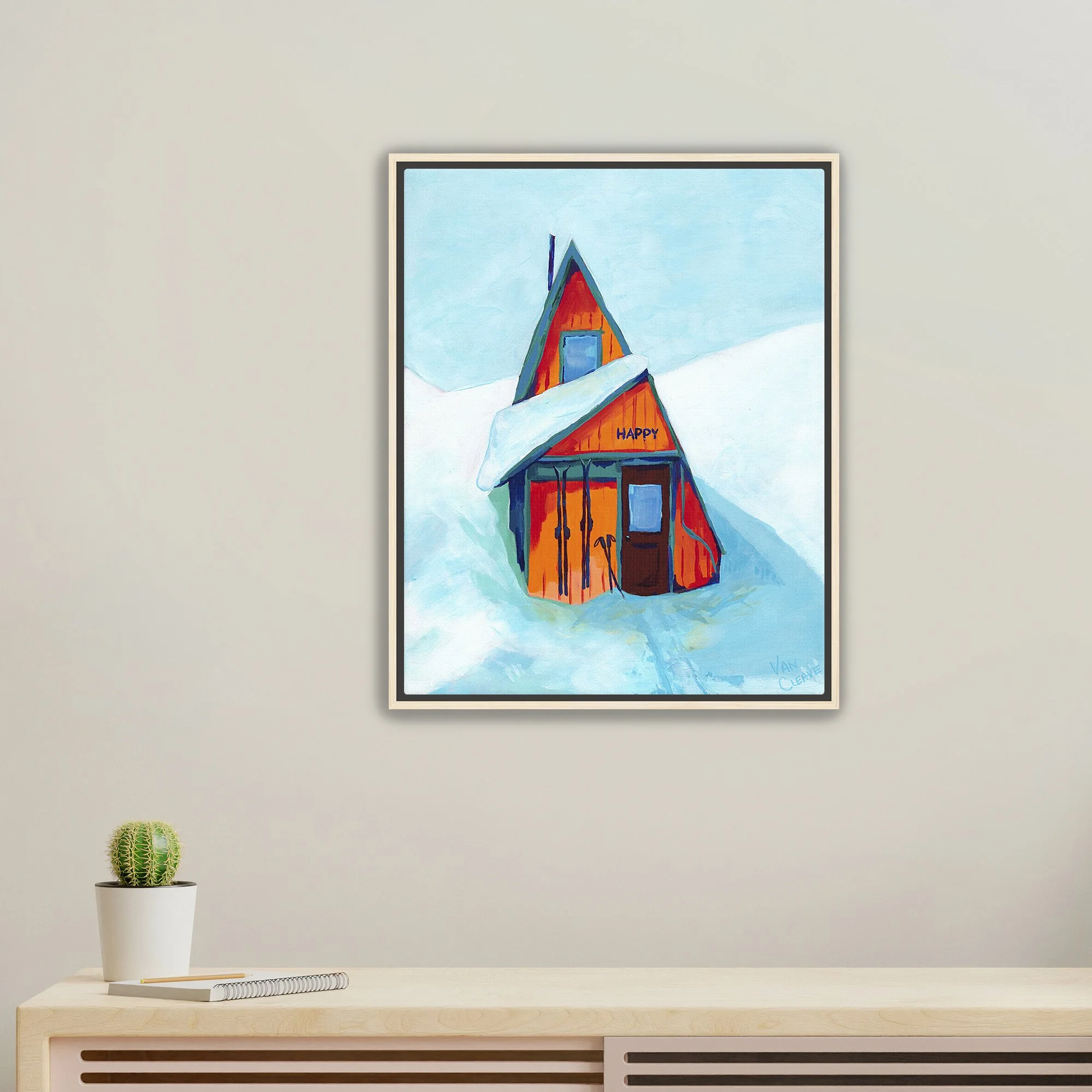 Happy Ski Hut Natural Wood Frame Webstie.jpg