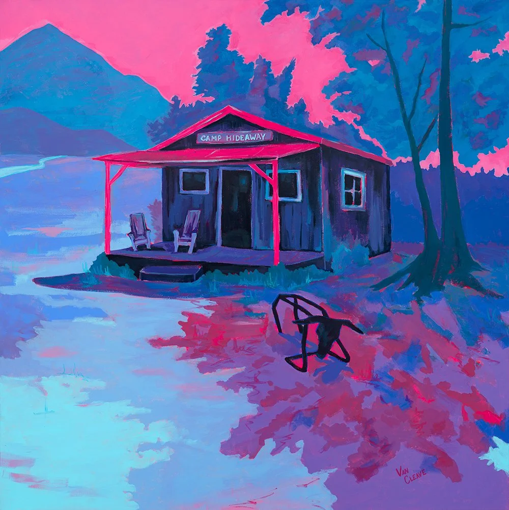 'Camp Hideaway' | Canvas Art Print | Still Standing Collection