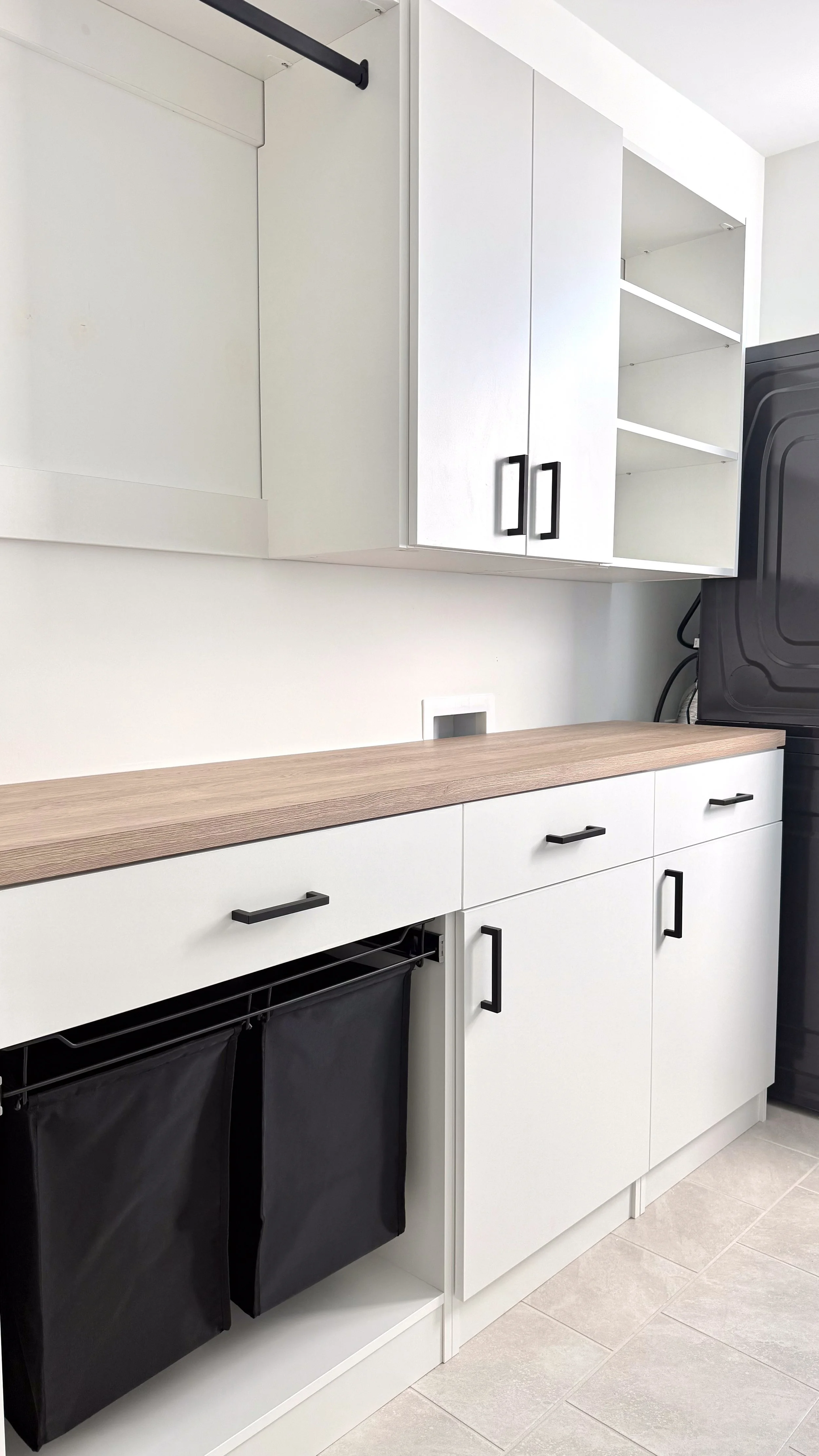 Custom laundry storage Atlanta | More Ways Closets