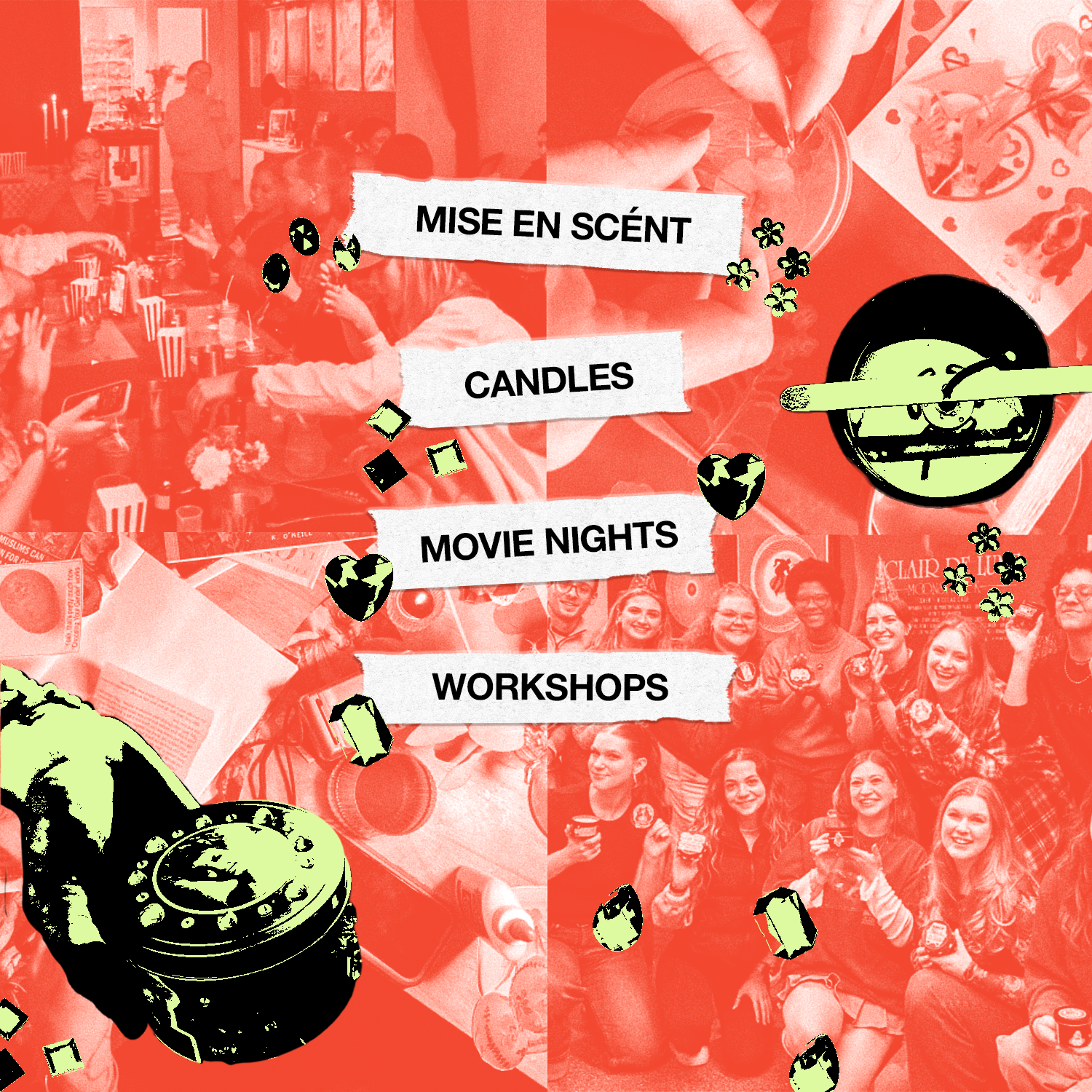 Mise en Scènt Candles and Events