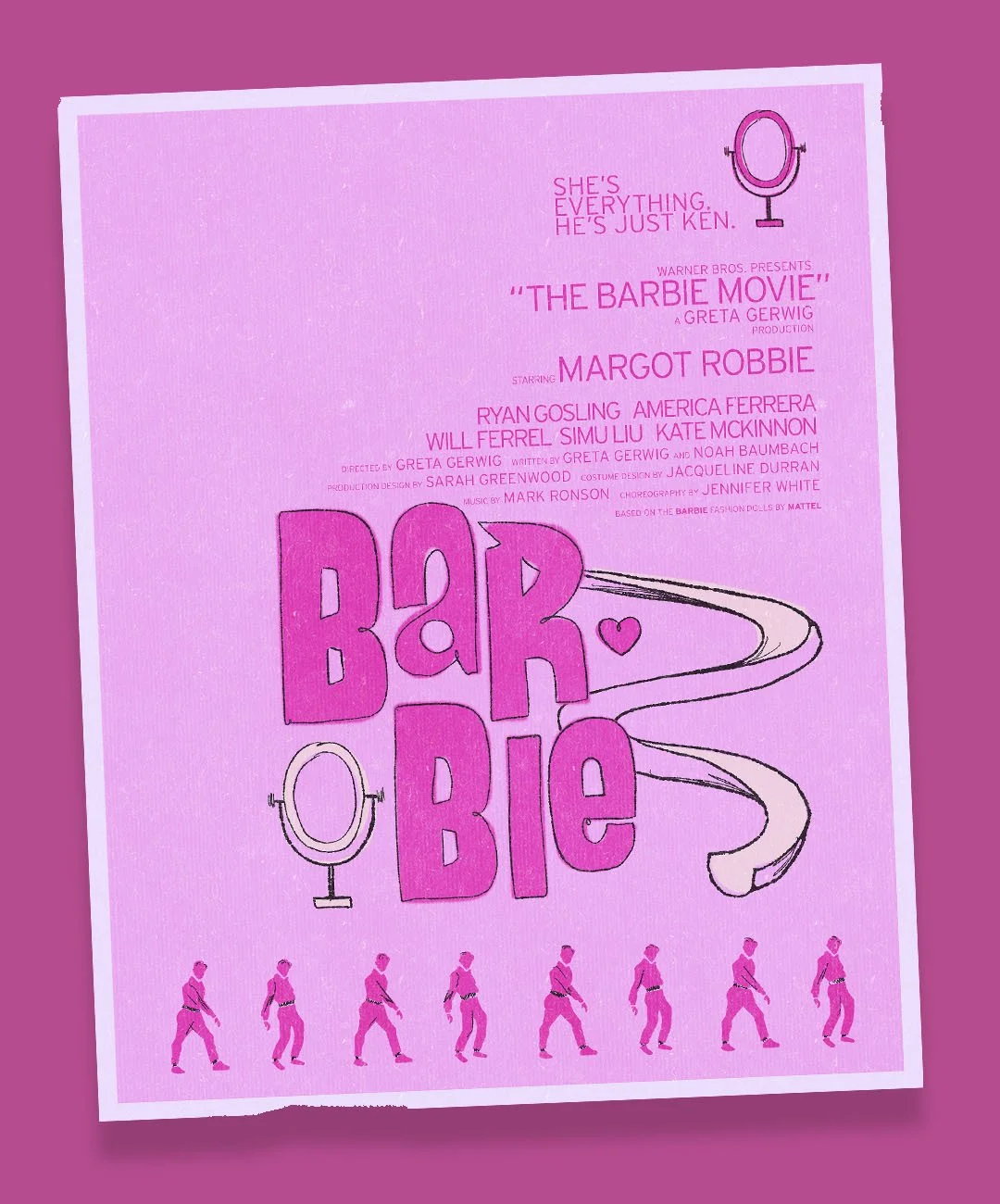 Fake Barbie Poster