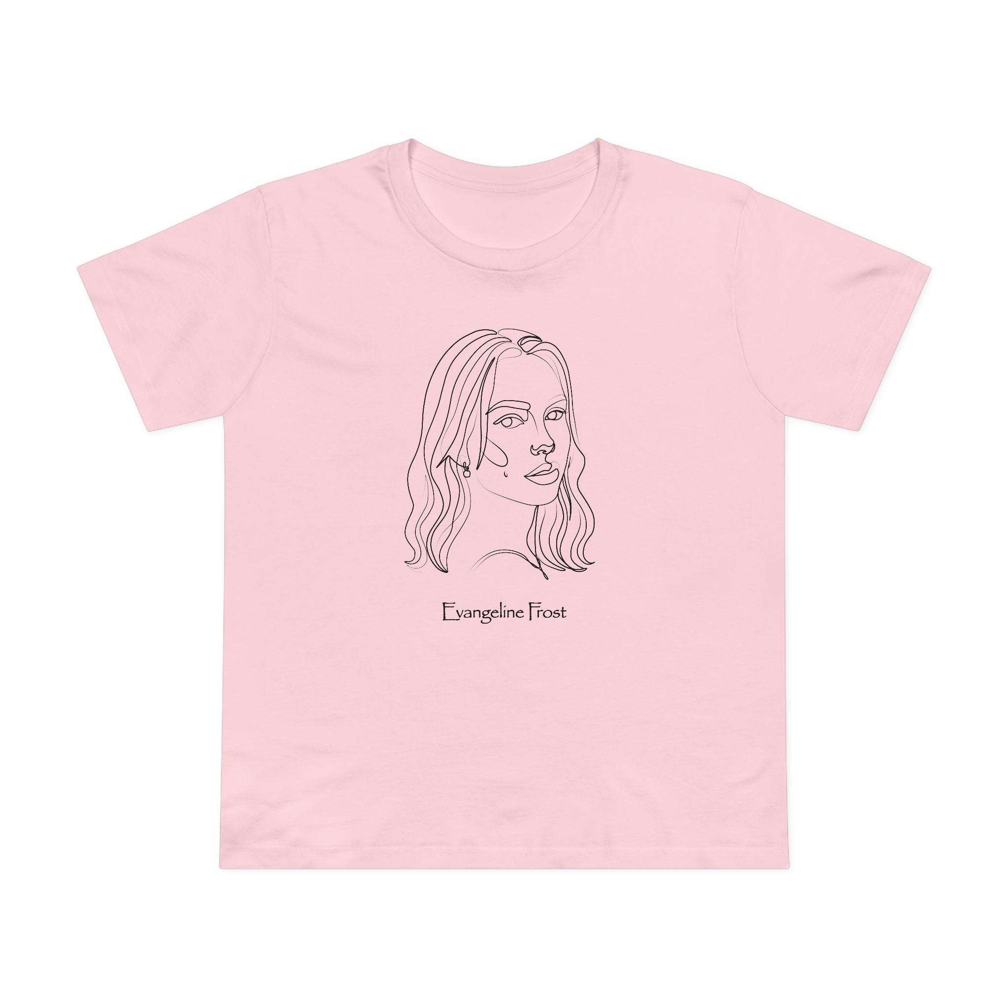 "Evangeline Frost" - Women's Maple Tailored Tee