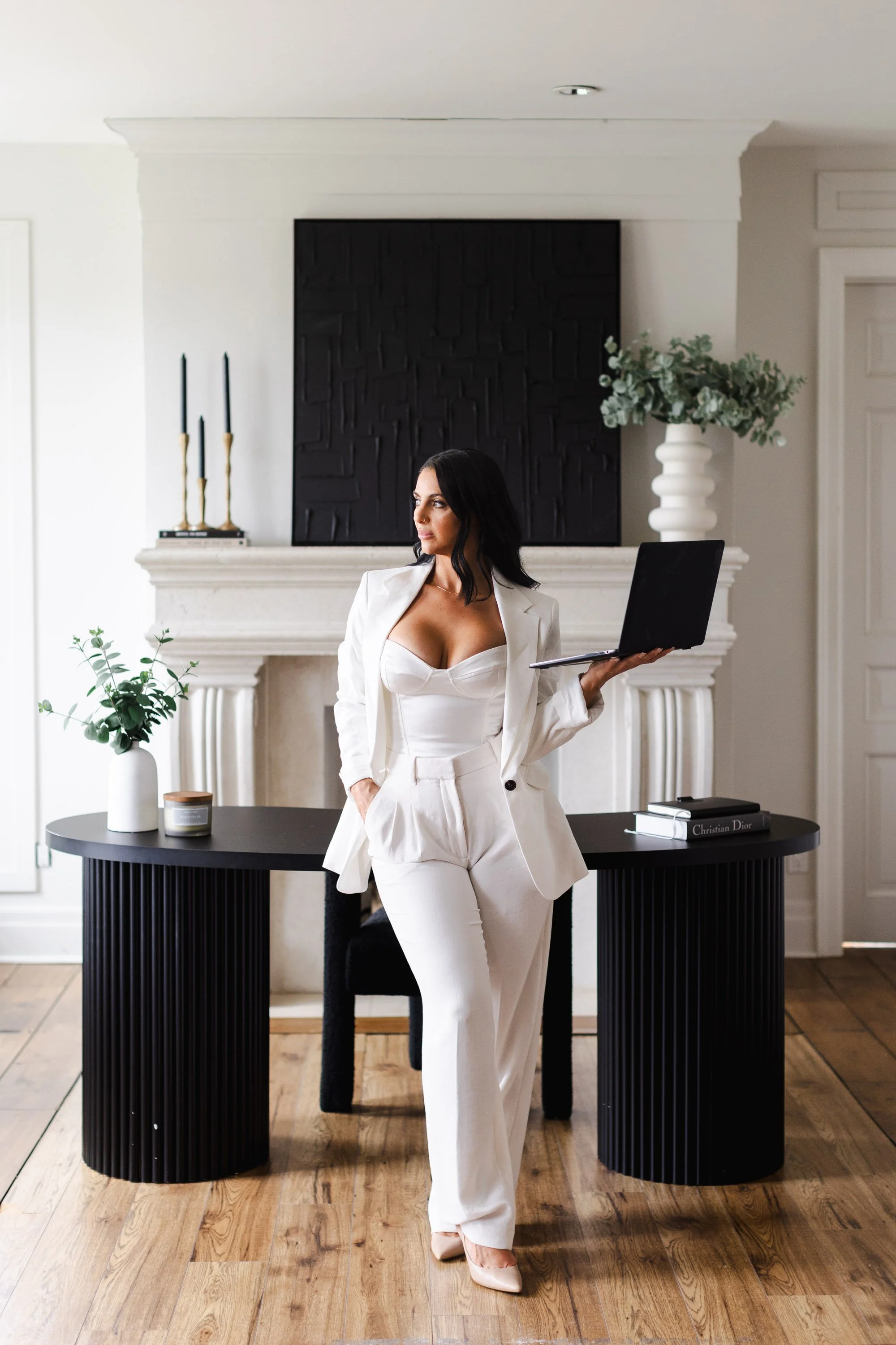 Commercial branding photography in Toronto for modern brands, featuring clean, editorial campaign-style visuals.