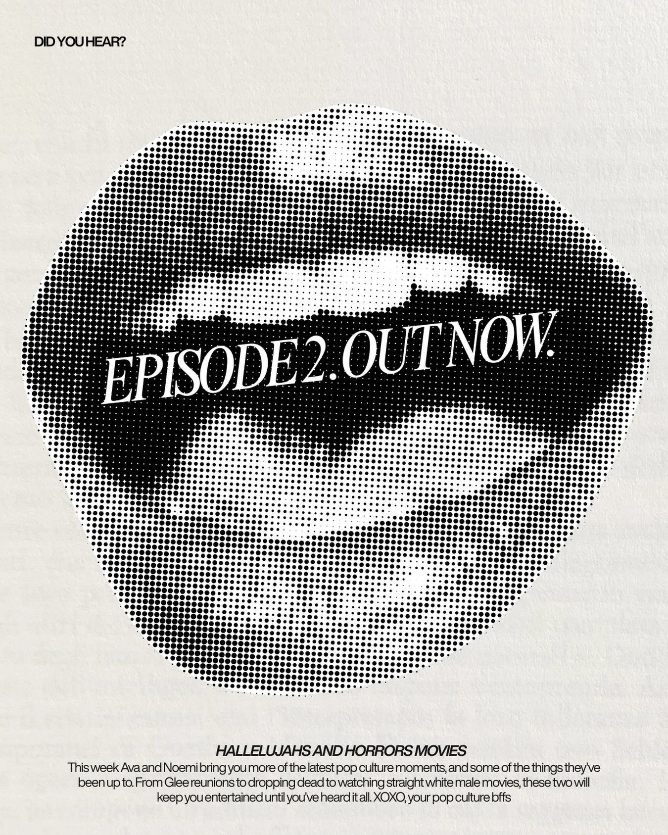 XOXOXOXO

#podcast #popculturenews