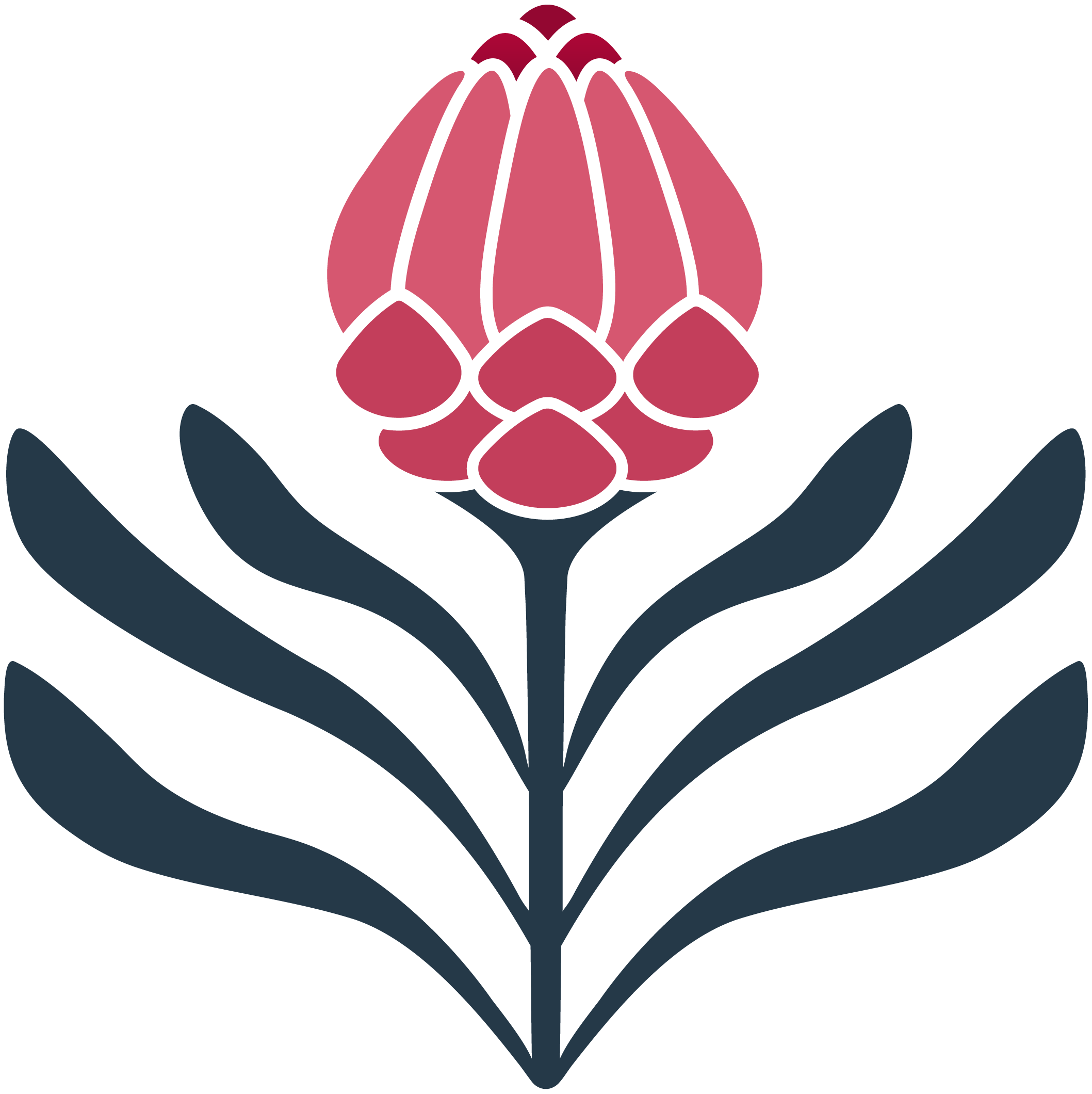 Renee Valentino, DBT informed psychologist protea logo.
