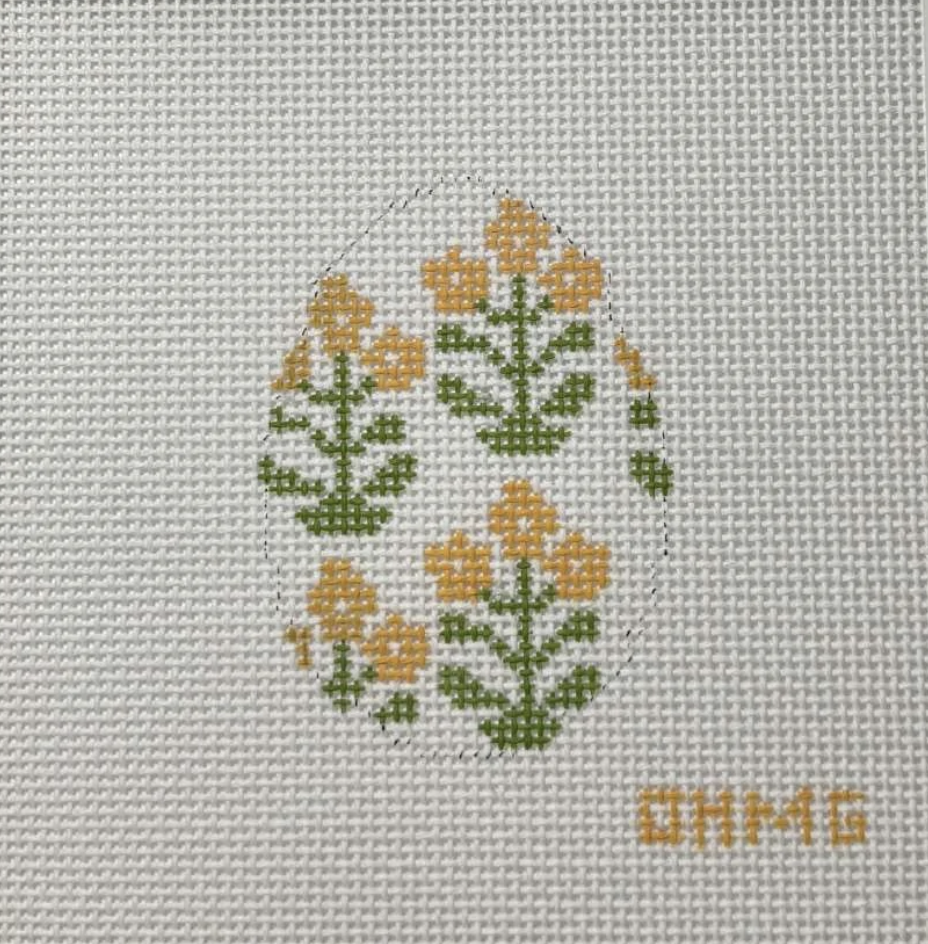 Floral Egg (Yellow)