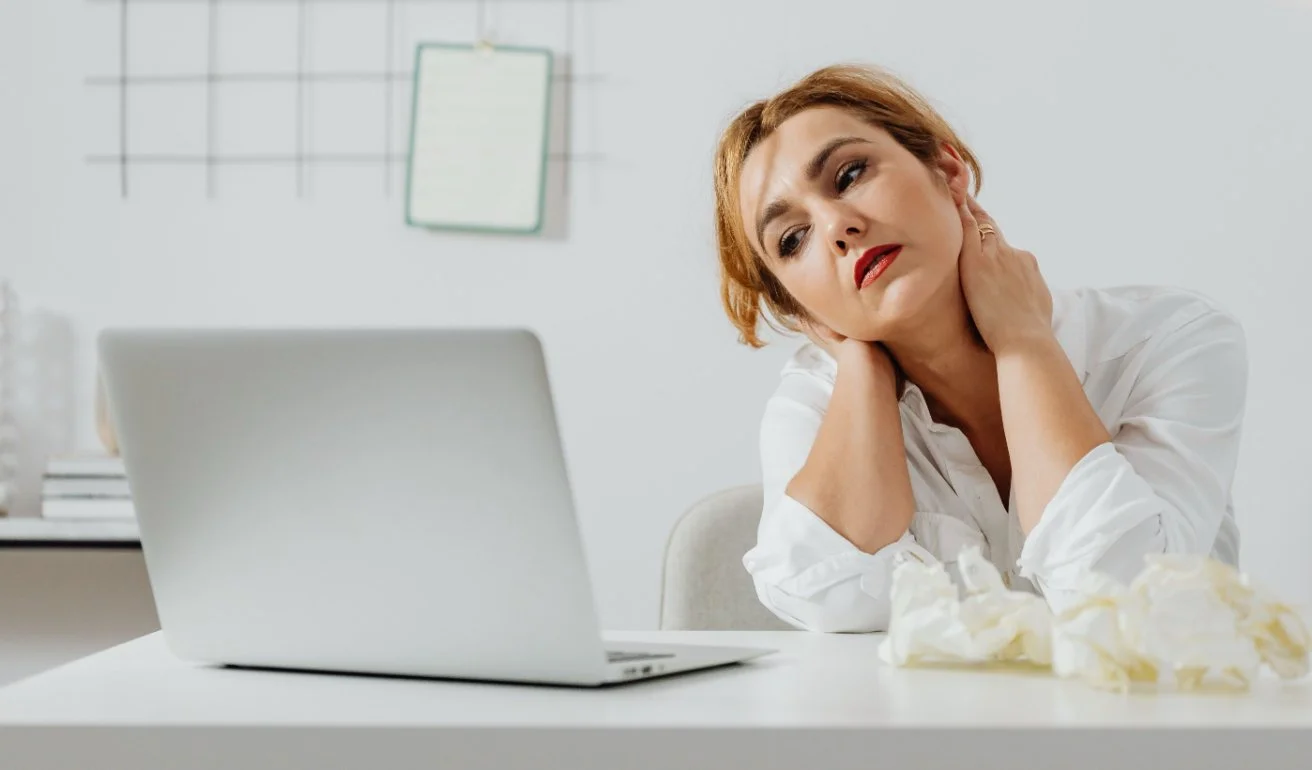 Tech Neck Relief: Fix Desk Posture in Cedar City