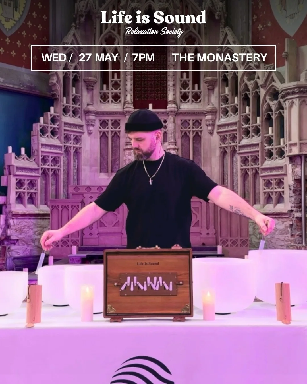 This Wednesday we are @themonasterymcr for the very first time.

As I prepare everything for the evening, I&rsquo;ve been thinking about the fact this was the very first venue I ever thought about for Life Is Sound and this week we make it happen.

9