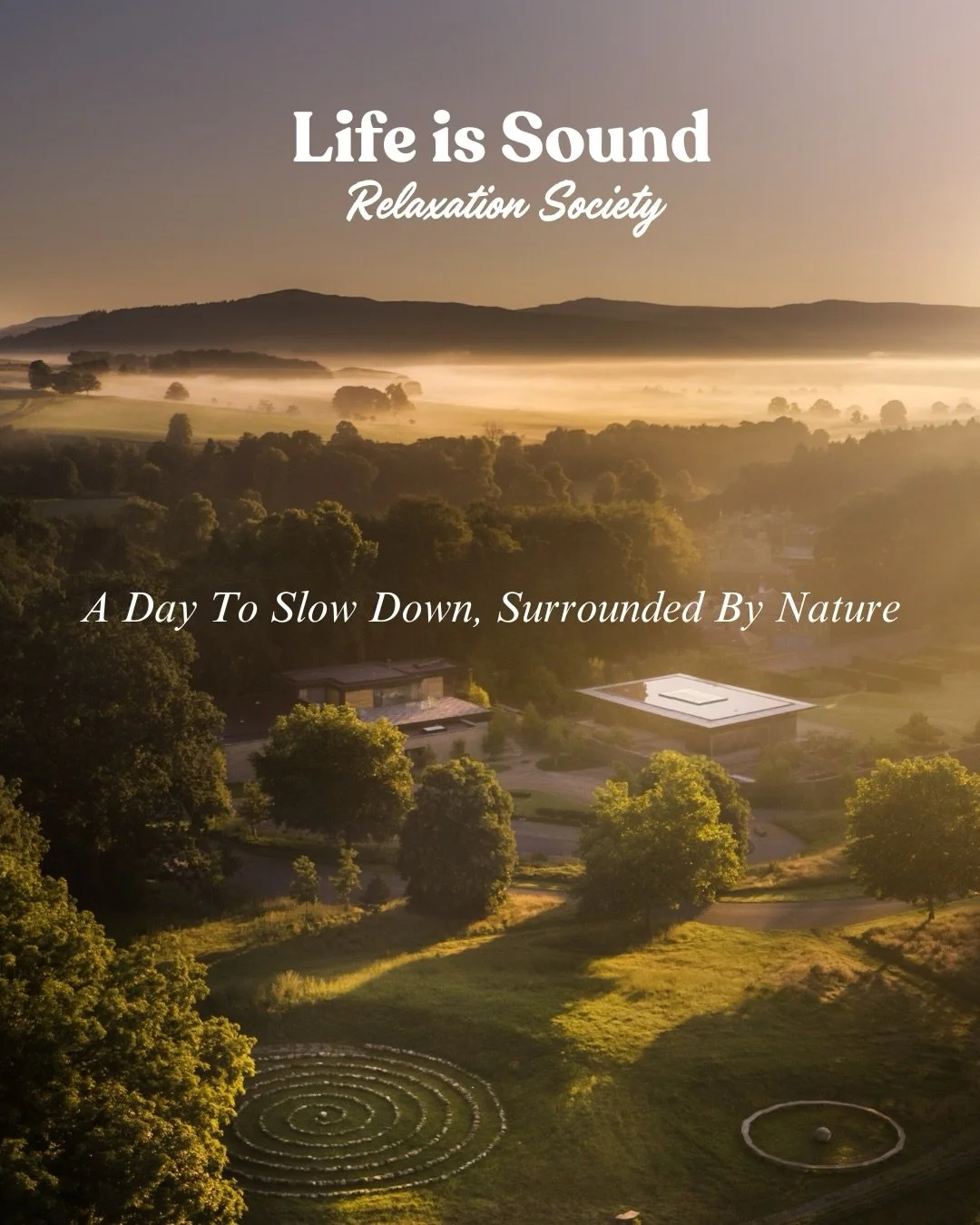 Since announcing Calm For Life last week, our very first Life Is Sound retreat is now 40% booked.

Honestly, I&rsquo;m blown away.

When I first started putting this day together, I knew it felt special. But seeing people book on so quickly has shown