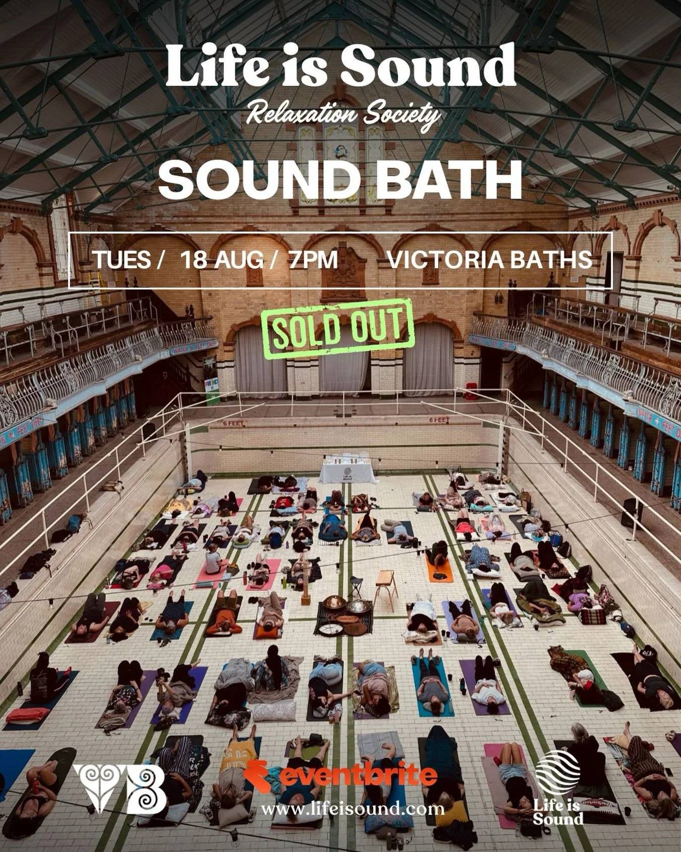 August&rsquo;s @victoriabaths session is officially SOLD OUT, with a long waitlist ✨

At the moment, we haven&rsquo;t had any cancellations. If you&rsquo;re booked onto tomorrow&rsquo;s session and for any reason can no longer make it, please let us 