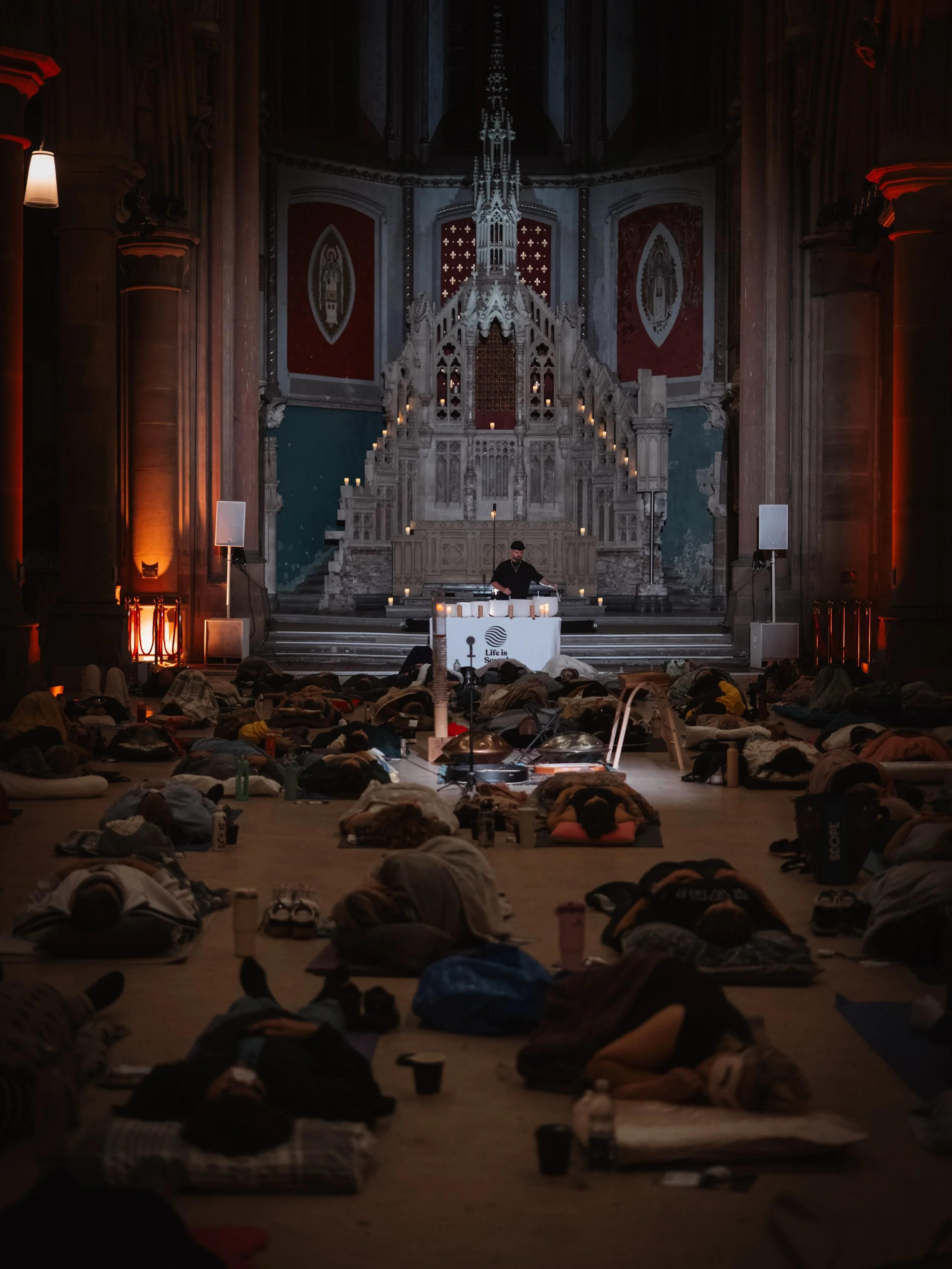 Something is shifting in my journey with Life Is Sound.

Filling a space like The Monastery with 170 people is starting to make me realise the scale of how this is all rippling out and reaching so many people. ✨

Truly, thank you. For your presence, 