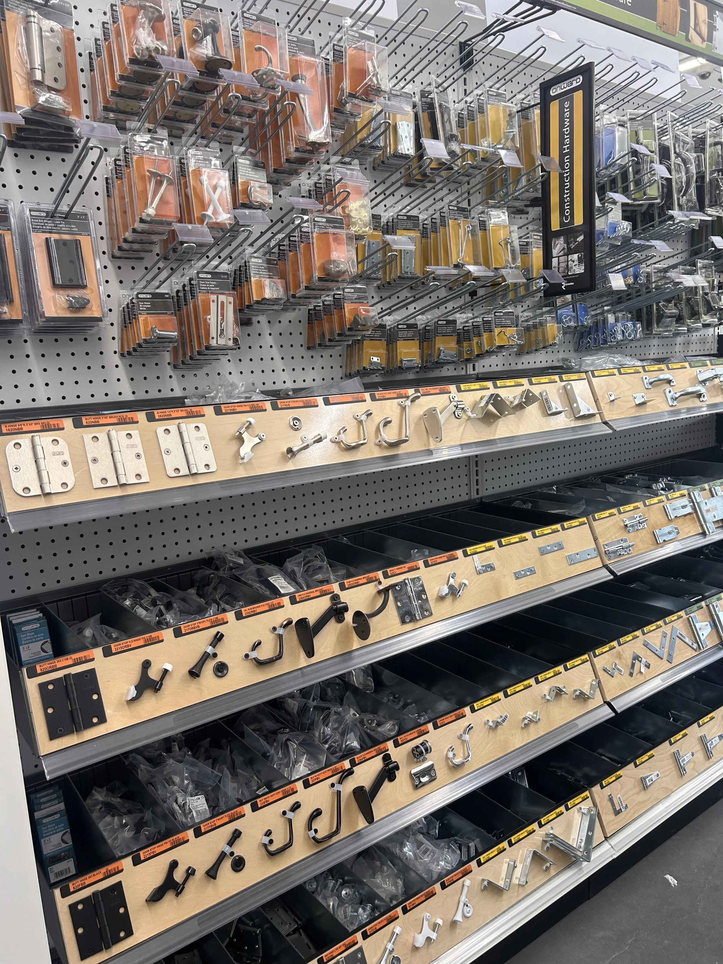 Hardware Display available at Peace Country Hardware