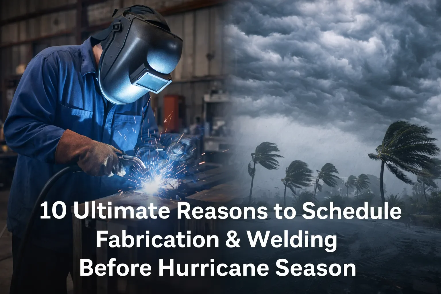 10 Ultimate Reasons to Schedule Your Fabrication or Welding Projects Before Hurricane Season