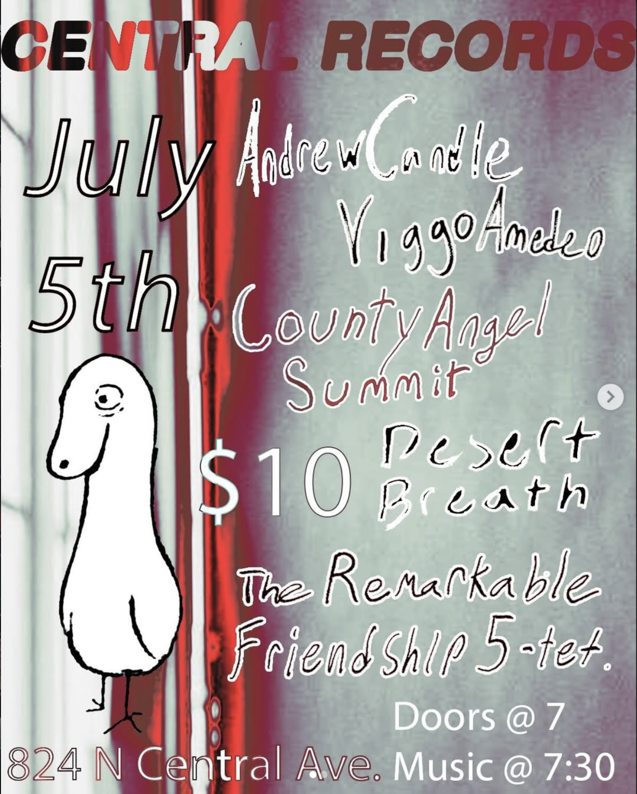 Desert Breath w/ Andrew Candle |Viggo Amedeo | County Angel Summit | The Remarkable Friendship 5-tet