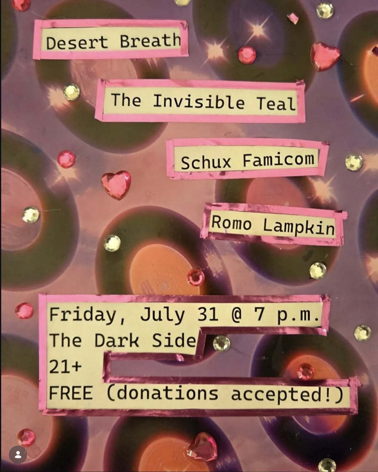 Desert Breath w/  The Invisible Teal | Schux Famicom | Romo Lampkin