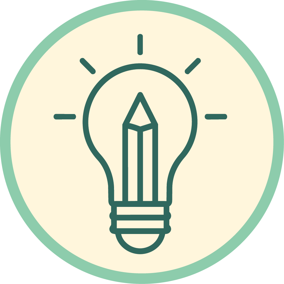 Assignment innovation icon