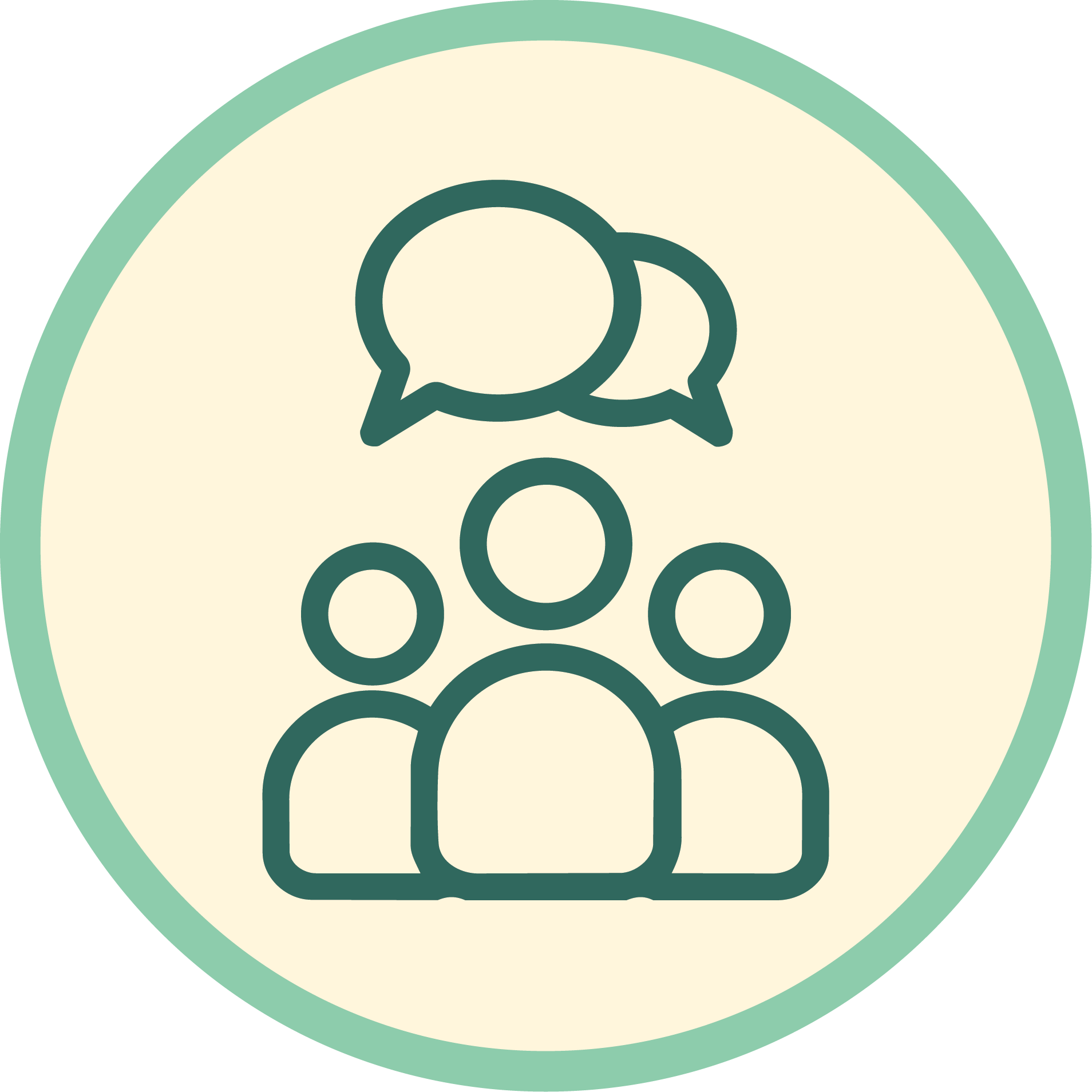 Assignment communication icon