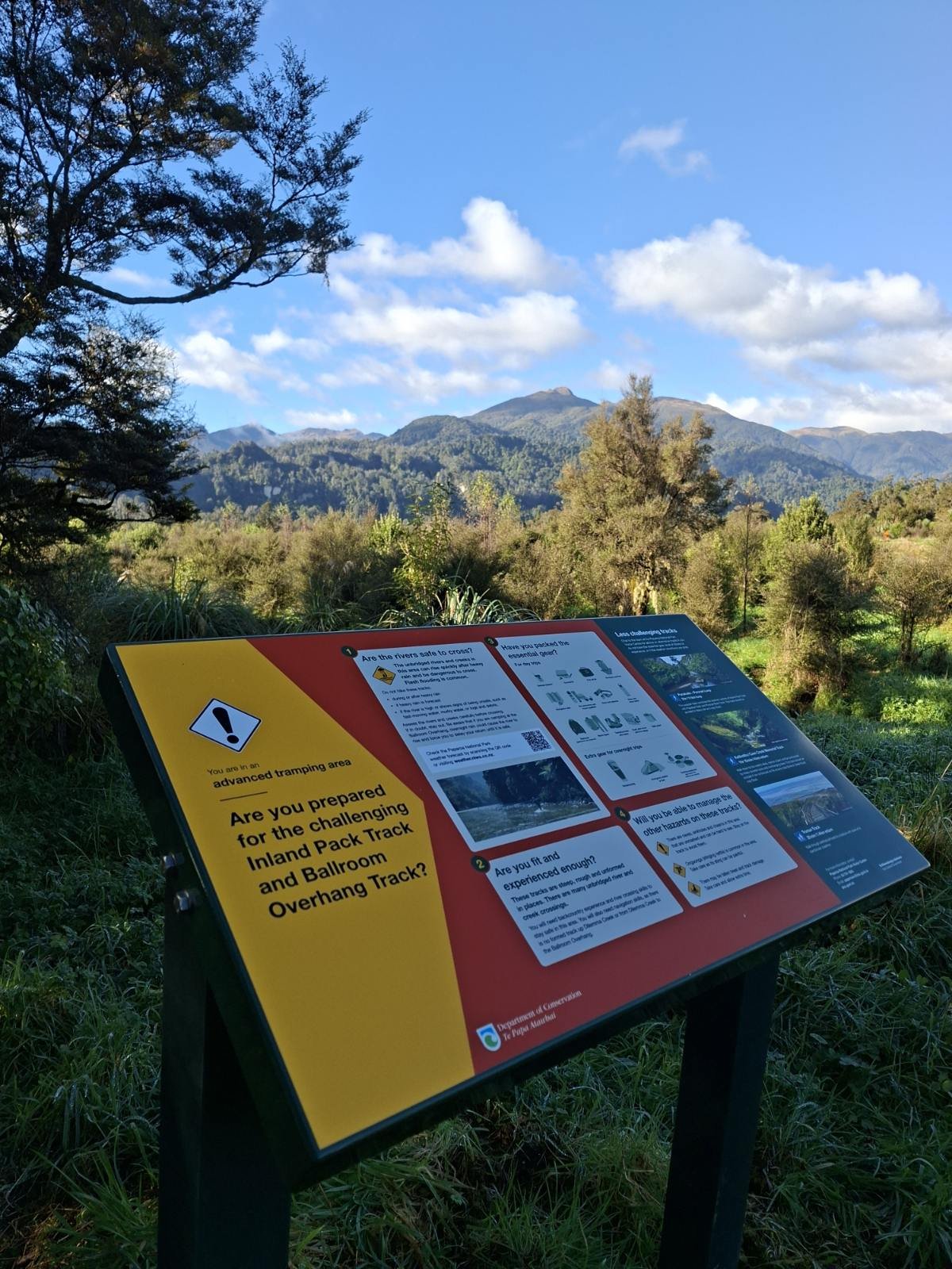 DOC interpretation sign