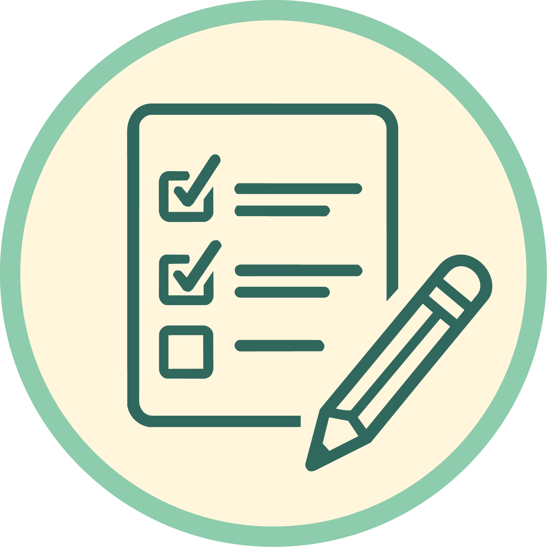Assignment planning icon