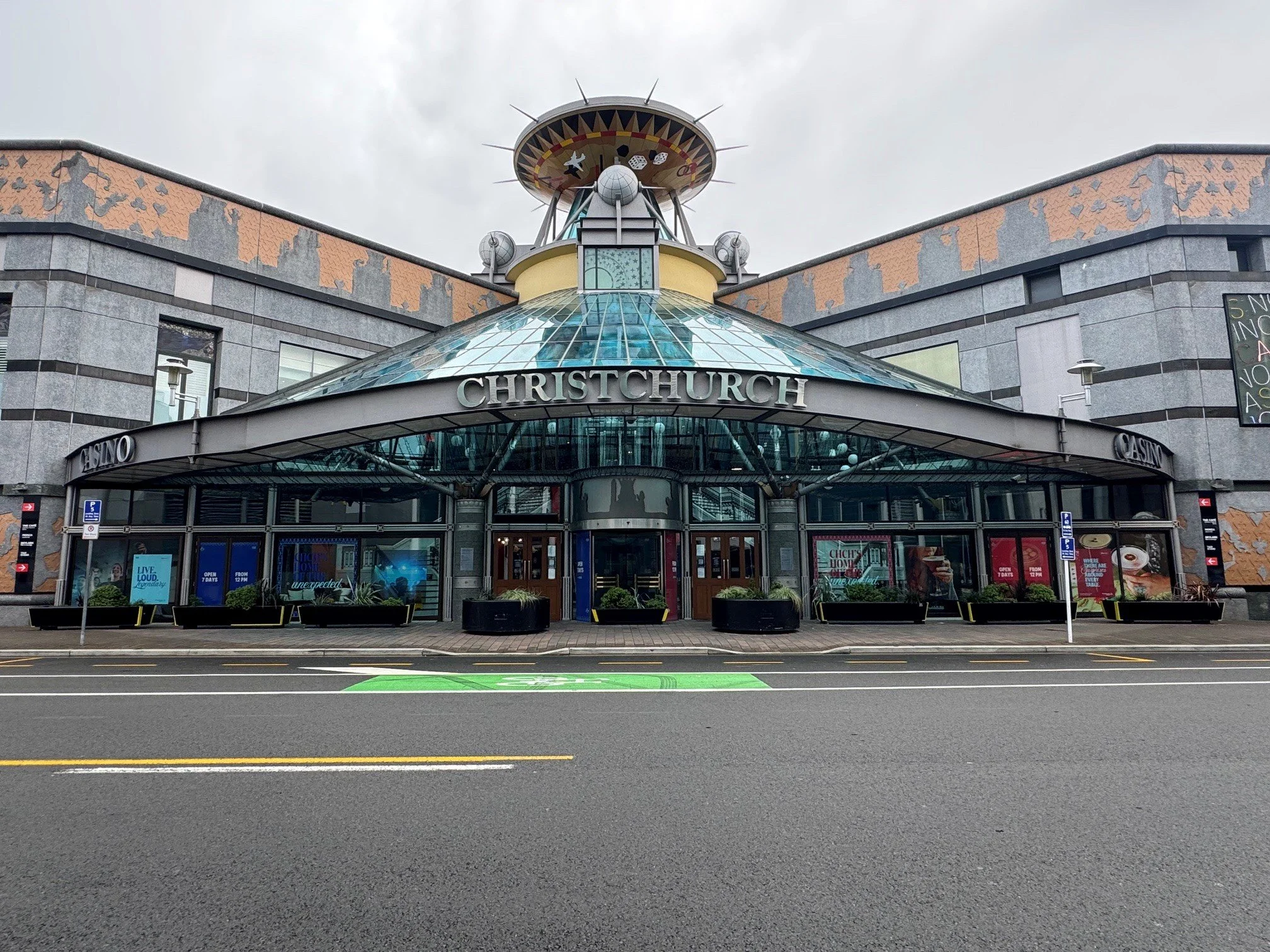 Christchurch Casino windows