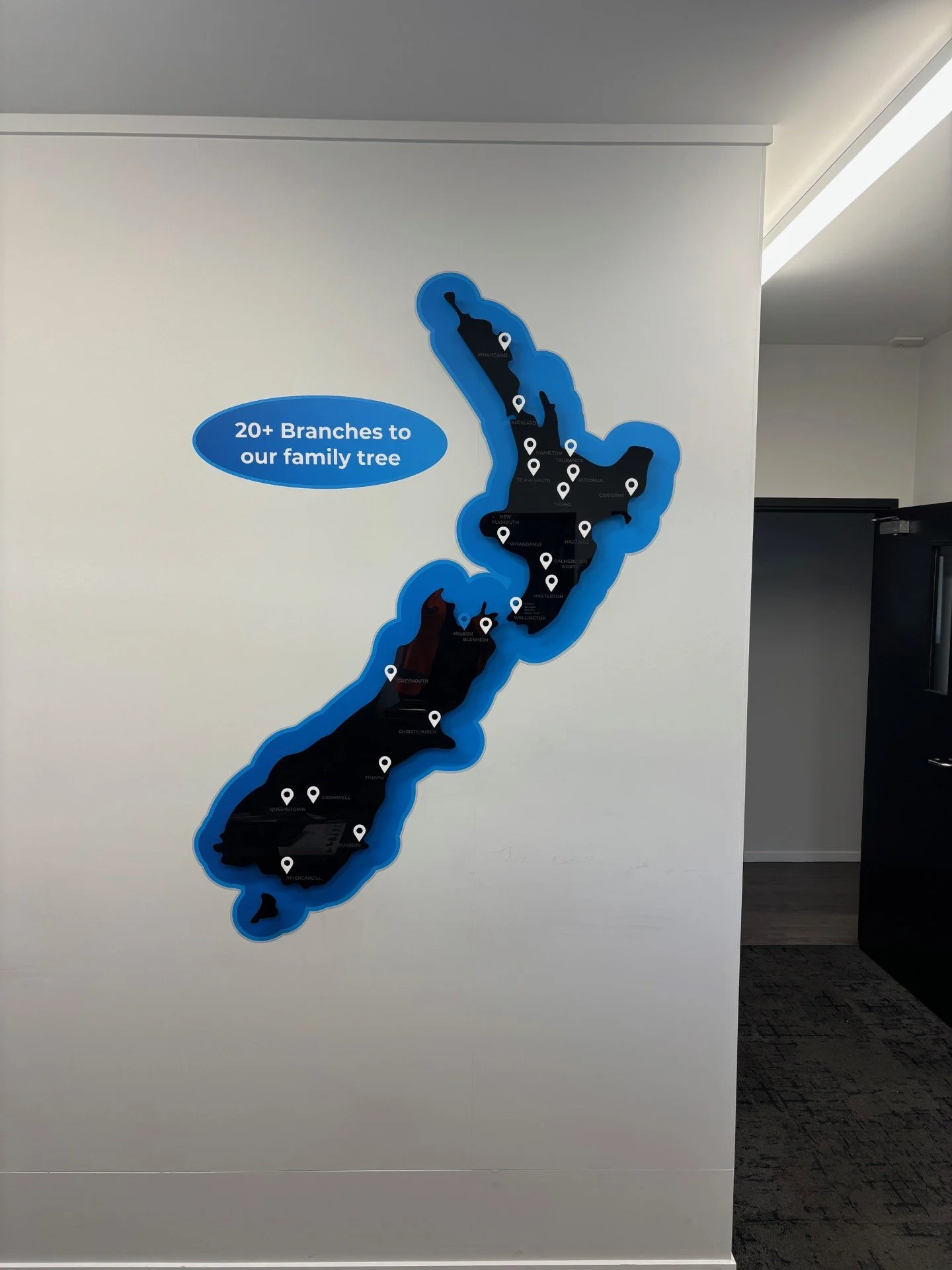 Booth's Branch Map