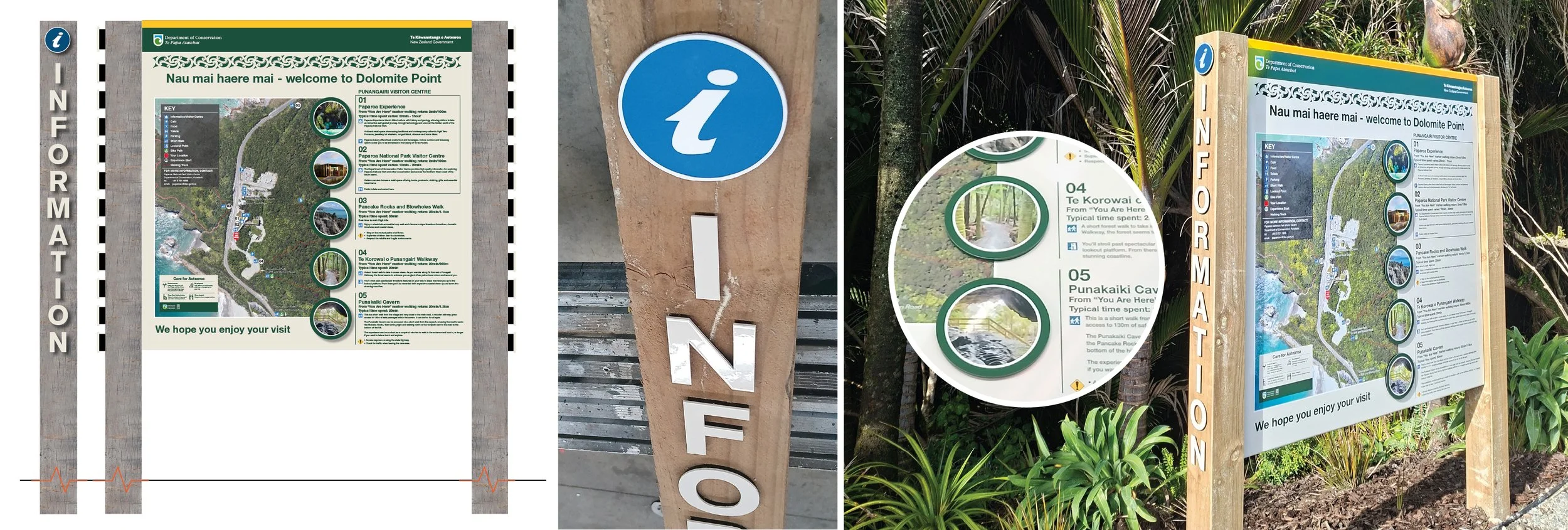 Assignment interpretation signage for DOC