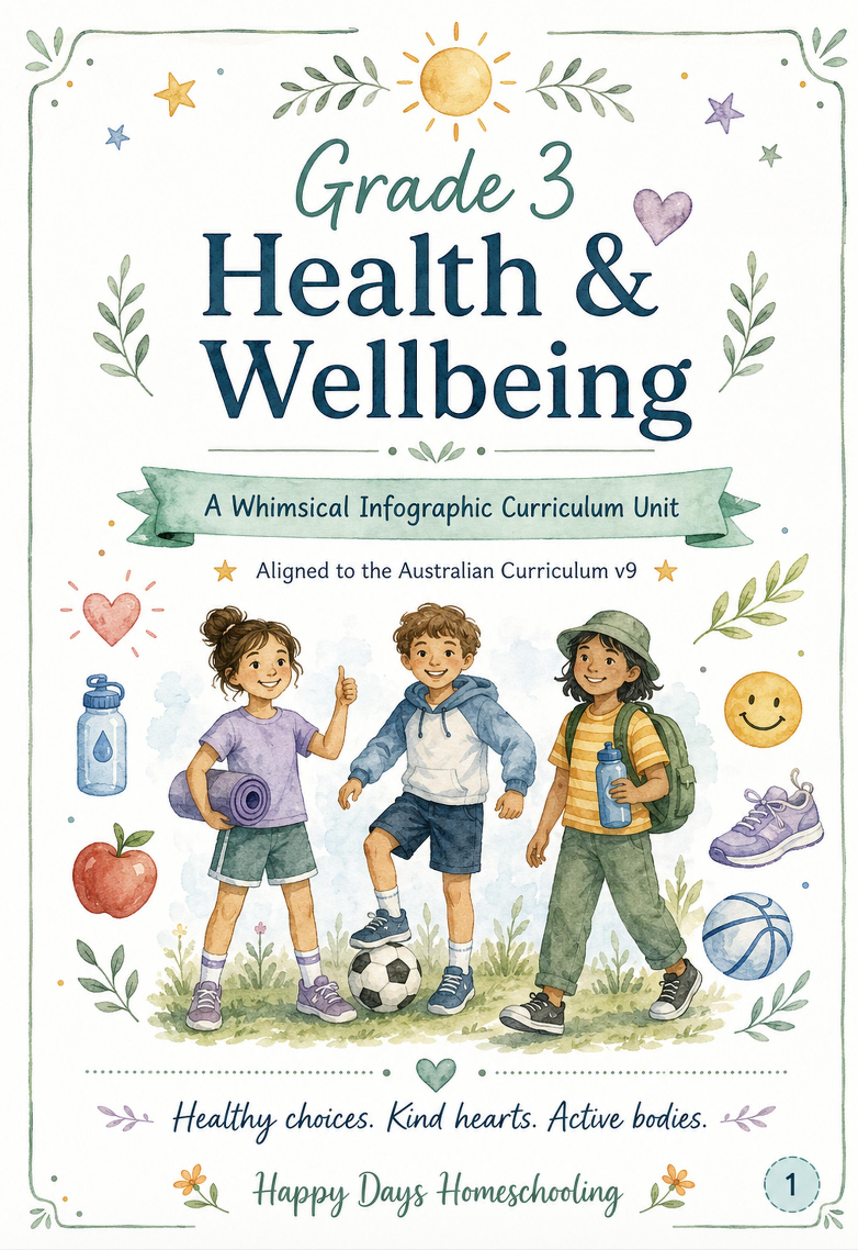 Grade 3 Health & Wellbeing One A Day Single Subject