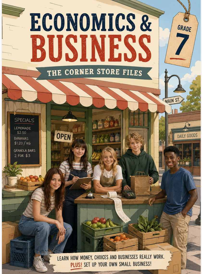 Grade 7 Business & Economics | Australian Homeschool Curriculum