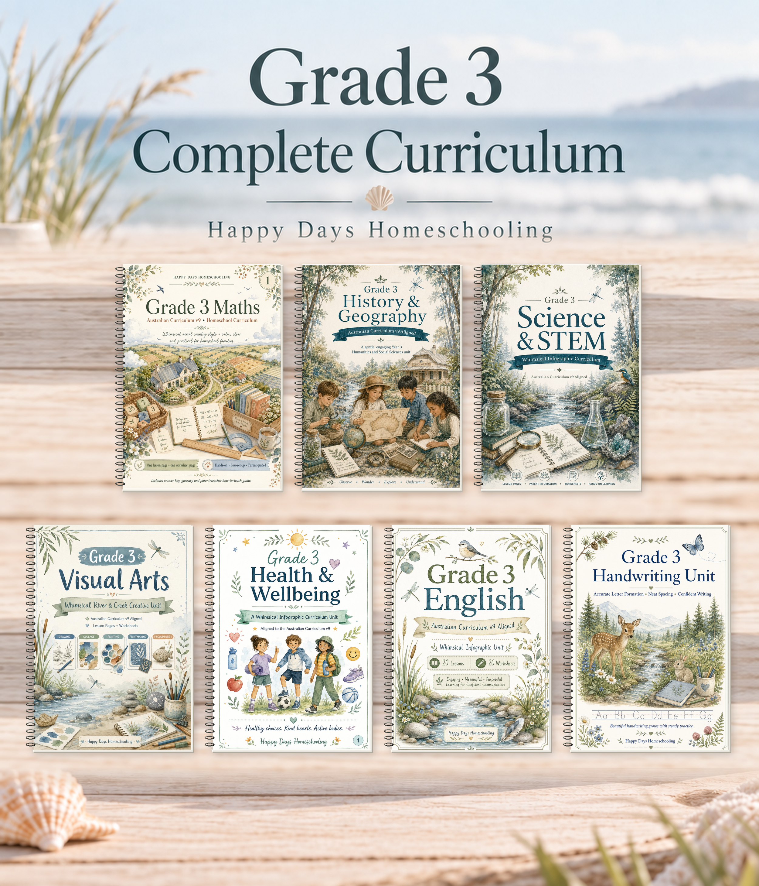 Grade 3 Complete Year Curriculum Hardcopy