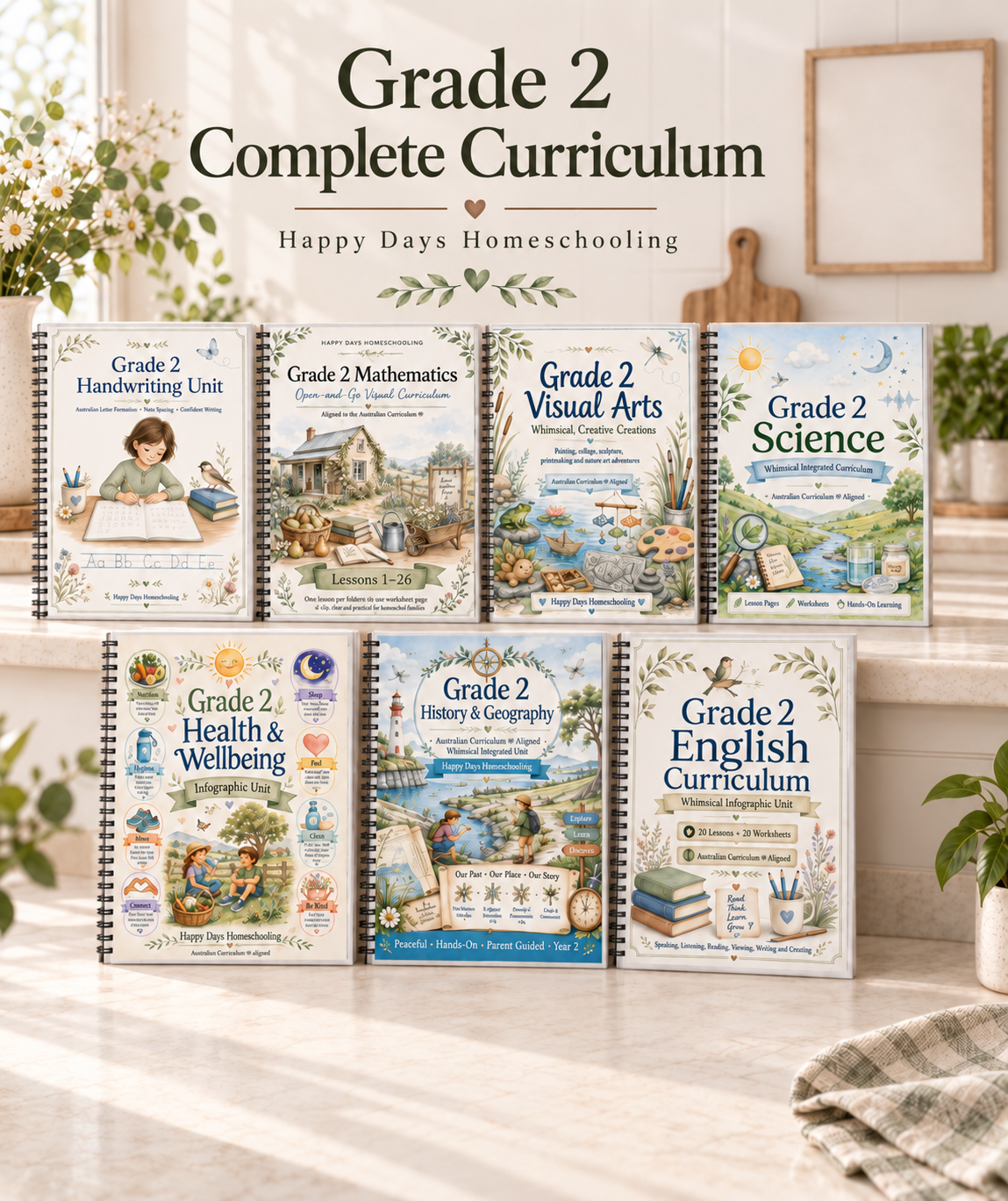 Grade 2 Complete Year Curriculum Hardcopy