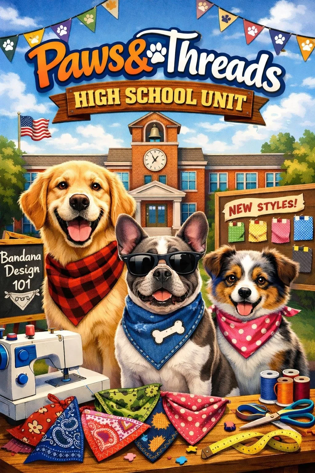 Dog Bandana Business Unit (Grades 7-12)