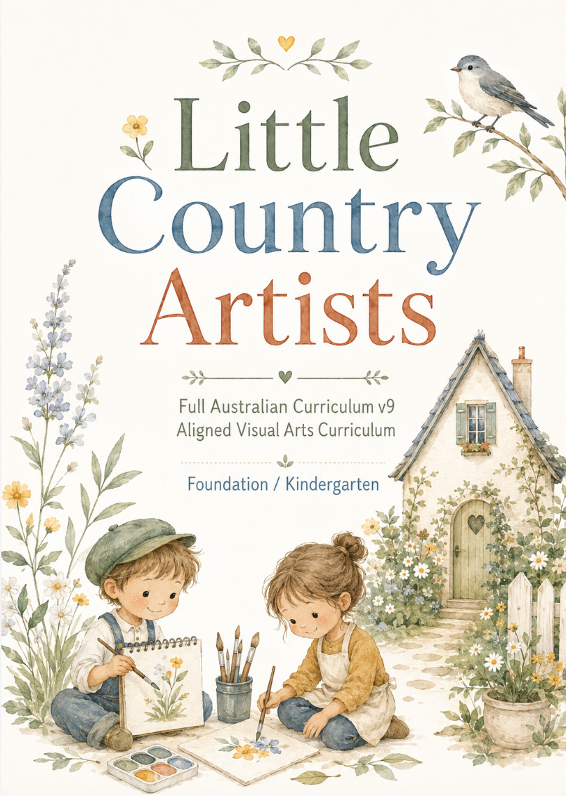 Kindergarten Visual Arts One A Day Single Subject