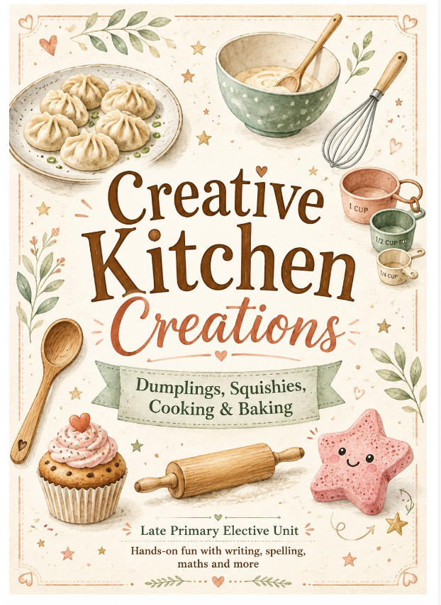 Creative Minds! Dumplings, Squishies & Cooking Homeschool Unit