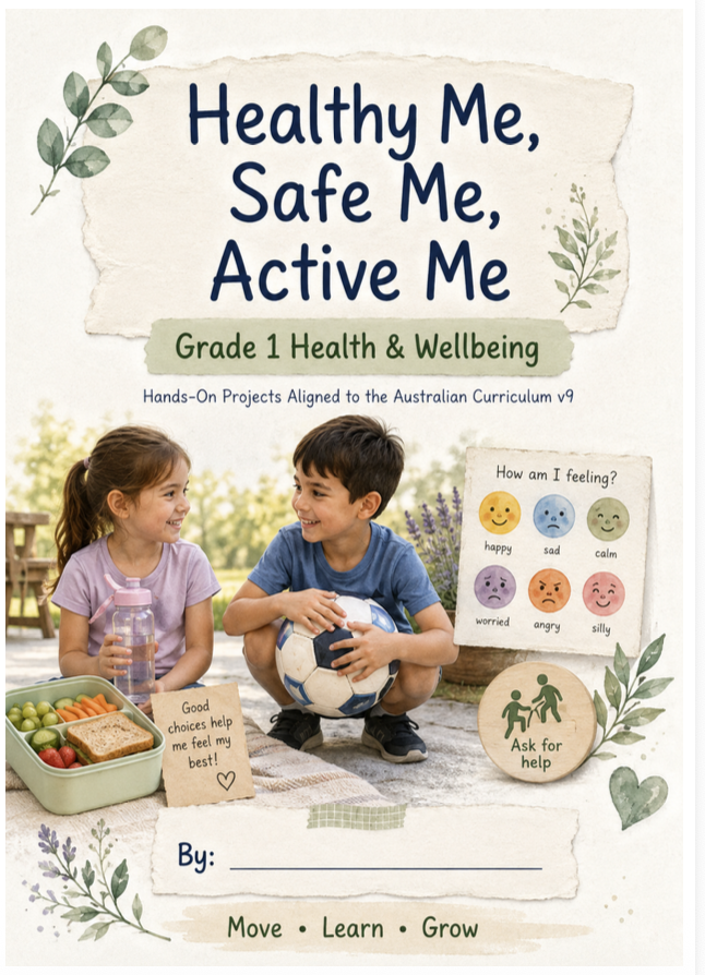 Grade 1 Project-Based Health & Wellbeing Homeschooling Unit