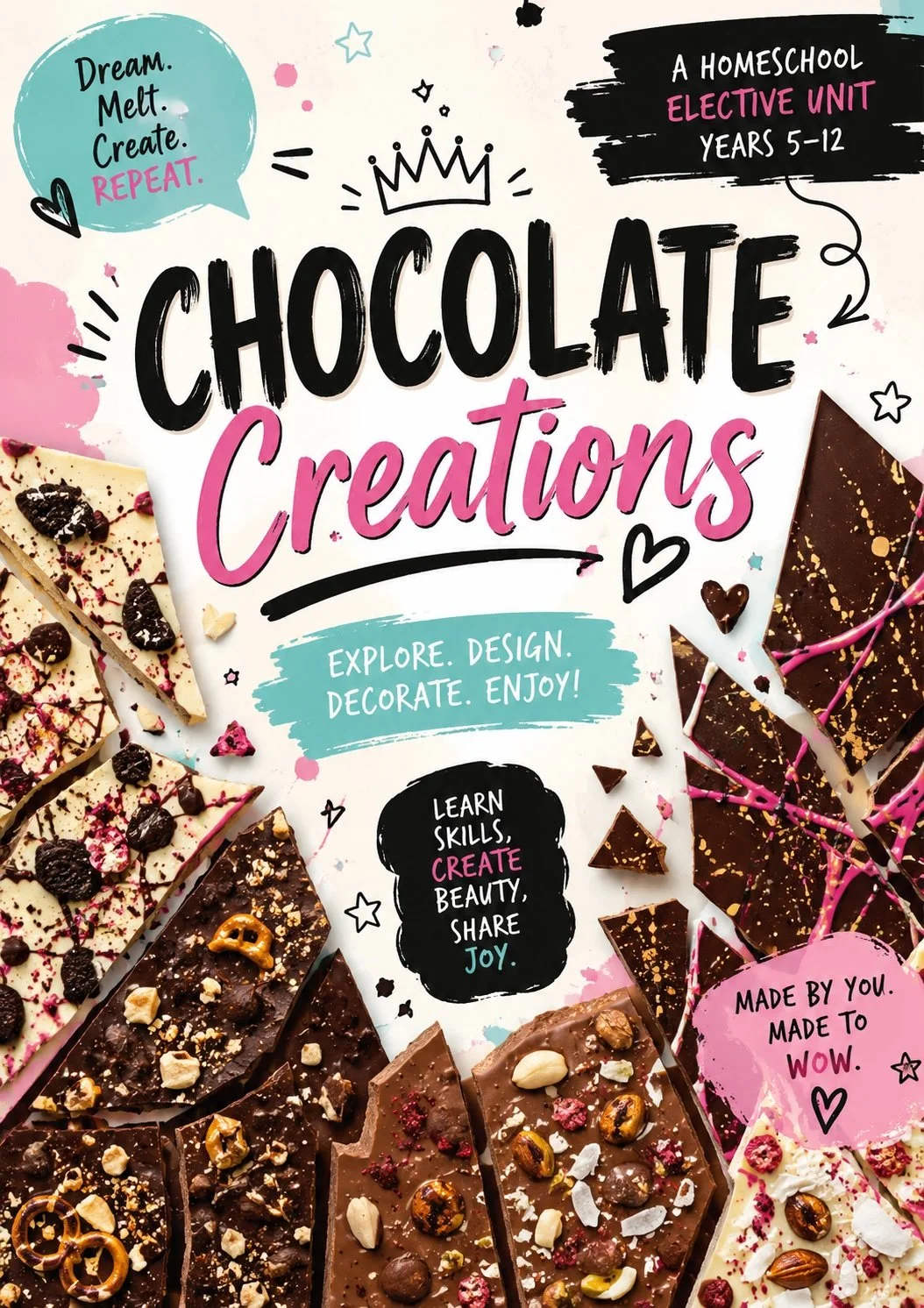 Chocolate Creative Designs Australian Homeschool Unit Study (Grades 5-12)