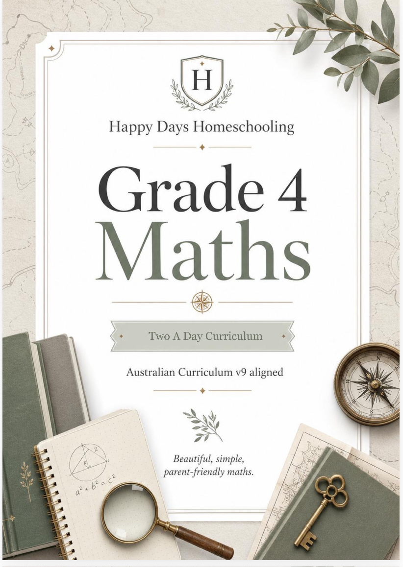 Grade 4 Maths Two A Day Single Subject