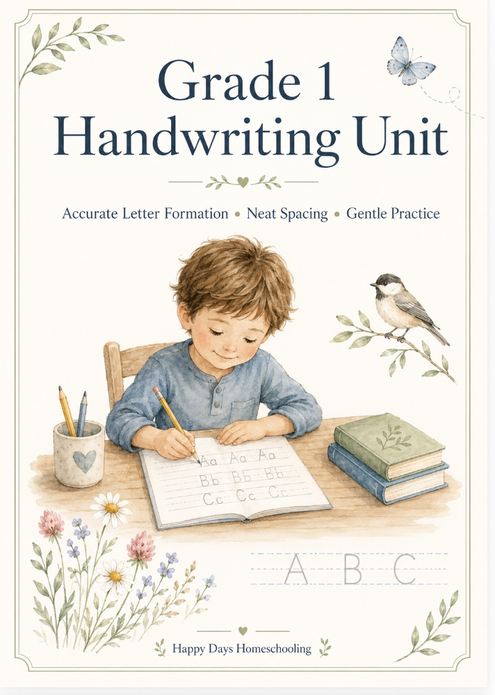 19-Page Handwriting Practice | Grades 1 PDF Download