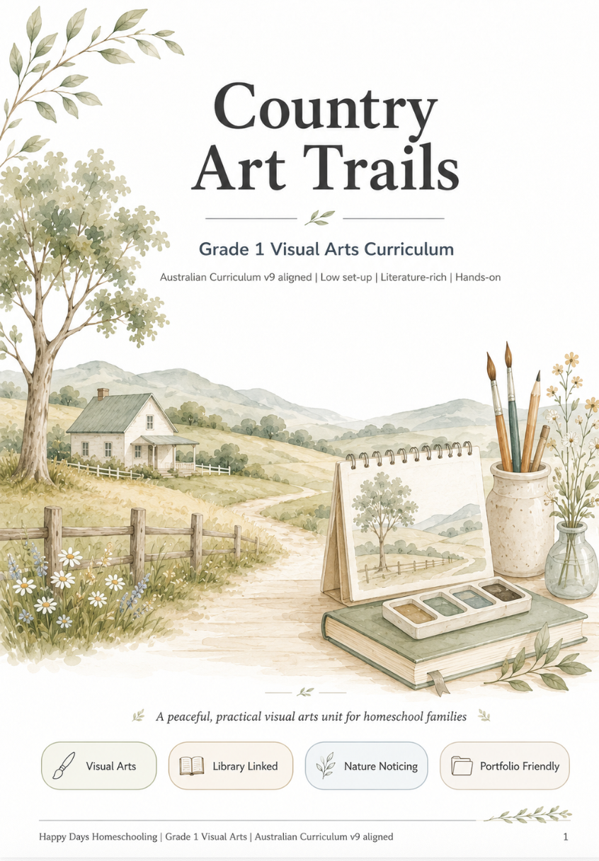Grade 1 Visual Arts One A Day Single Subject