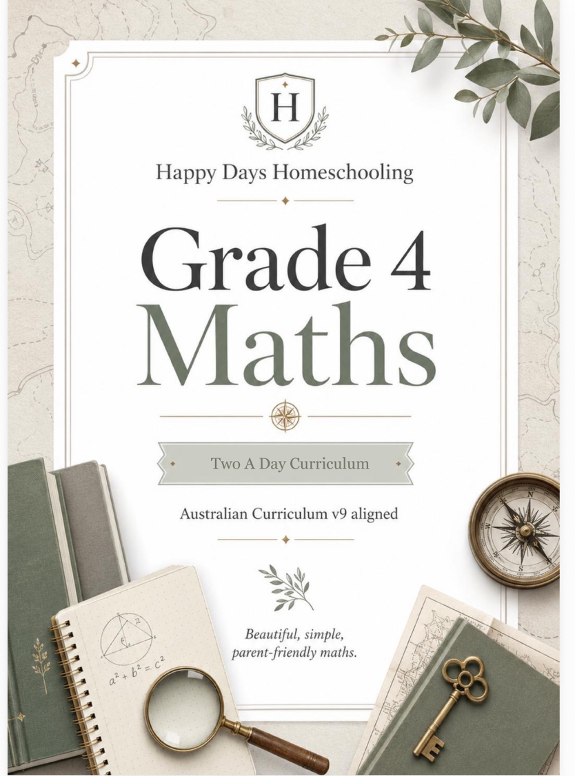 Grade 4 — Complete Year Curriculum Hardcopy