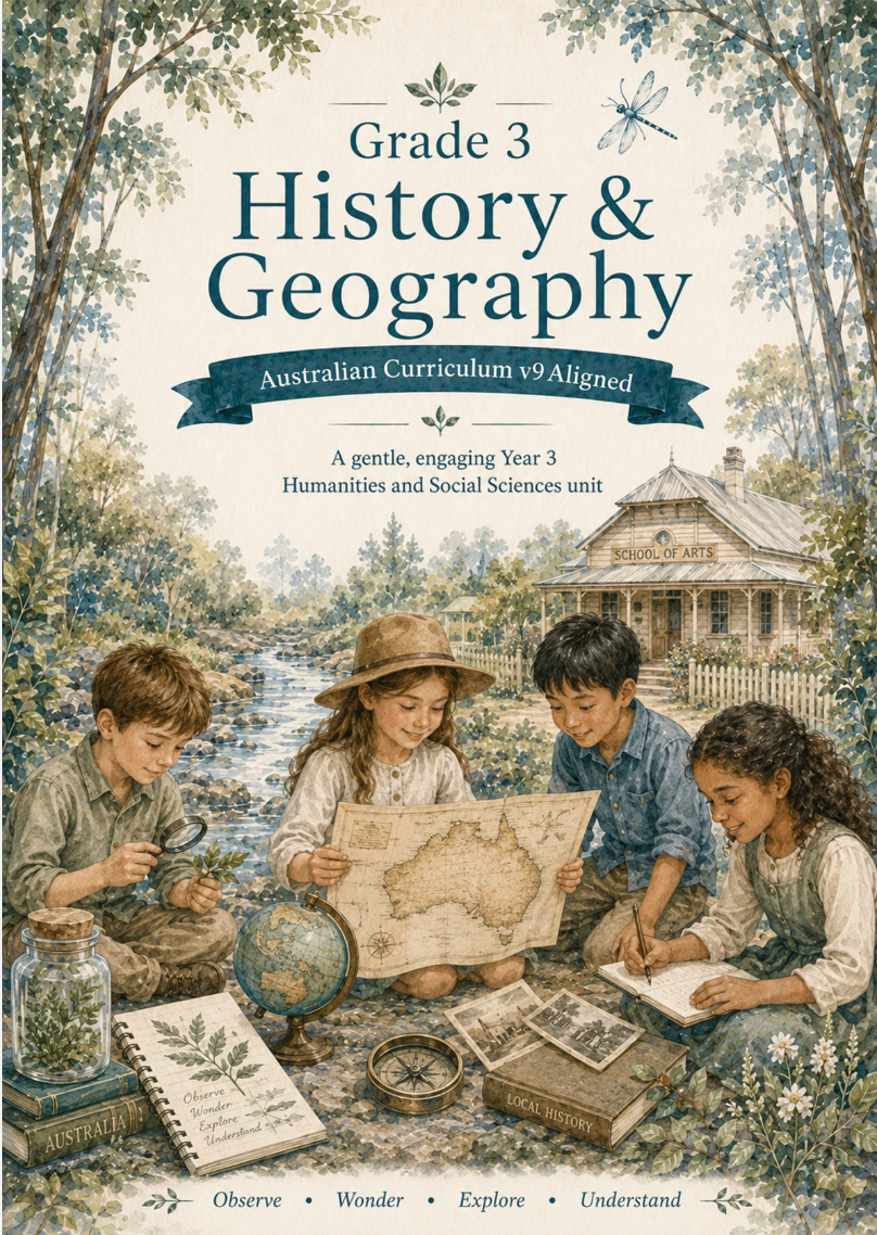 Grade 3 History & Geography One A Day Single Subject