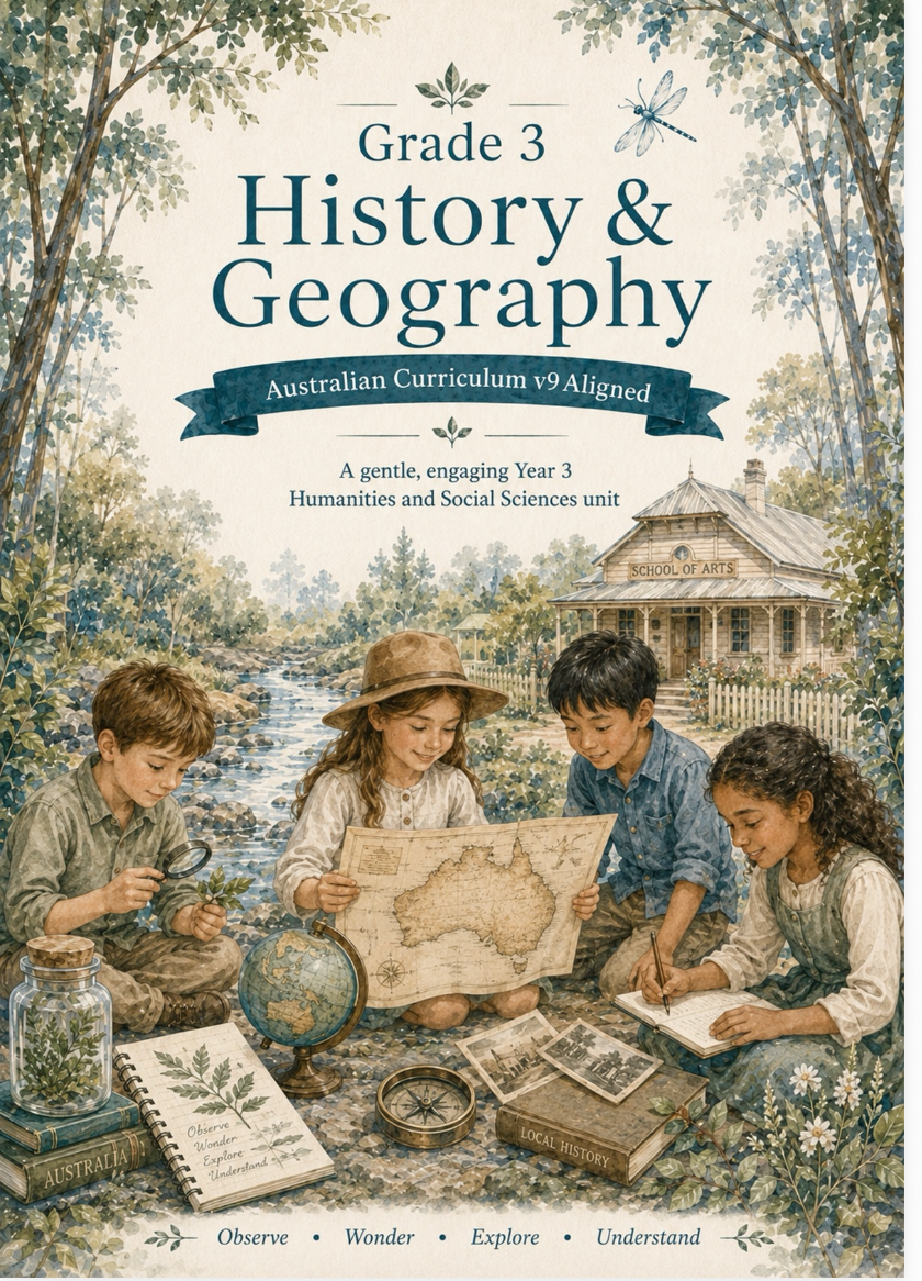 Grade 3 Complete Year Curriculum Hardcopy