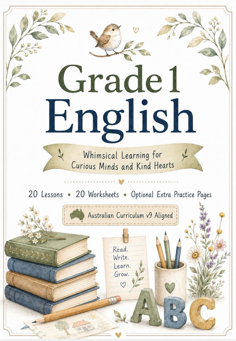 Grade 1 English One A Day Single Subject