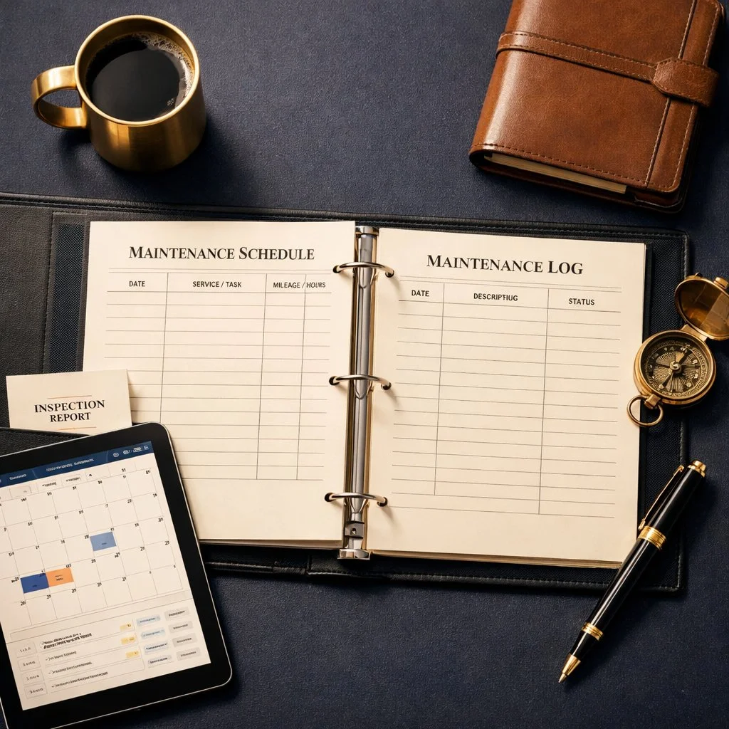 Maintenance schedule planning