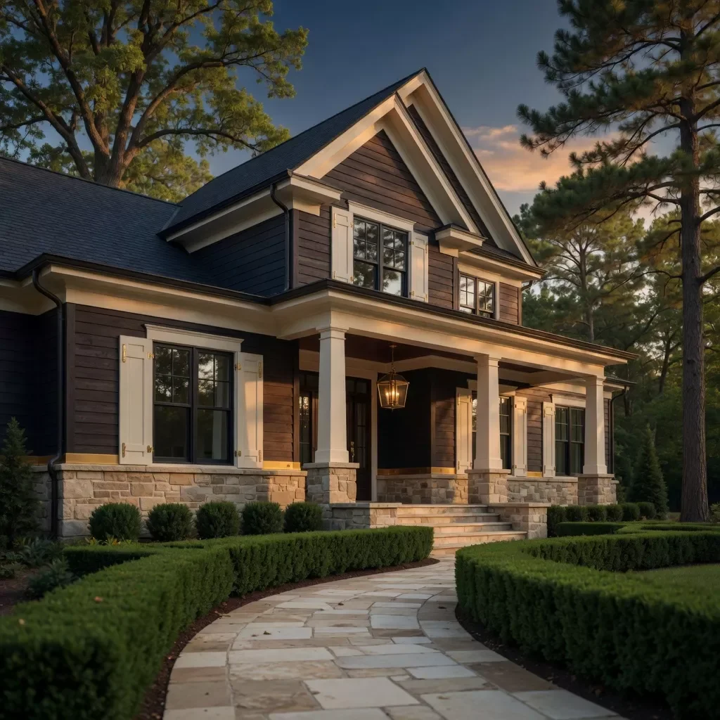 Transitional luxury home