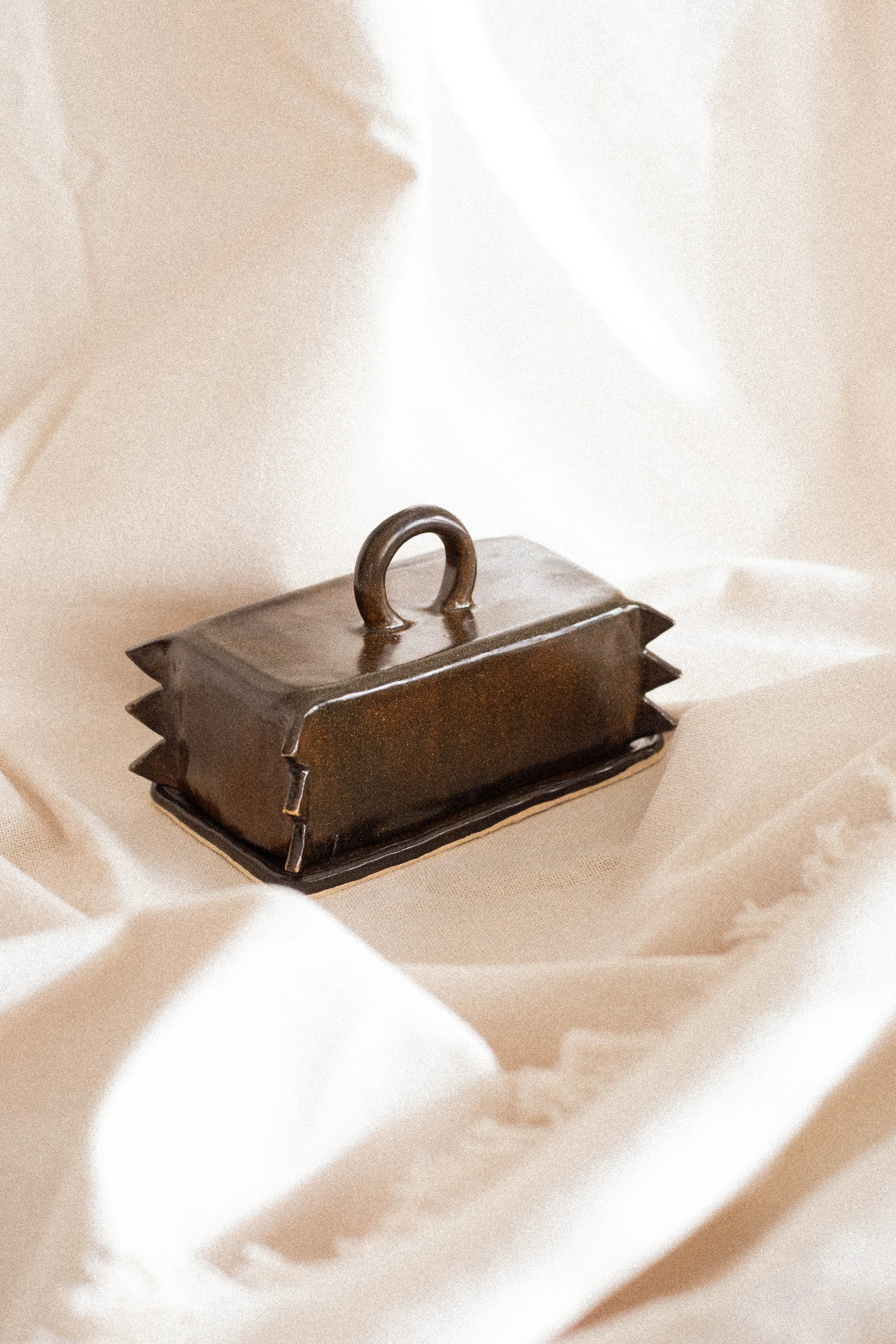 Spike Butter Dish