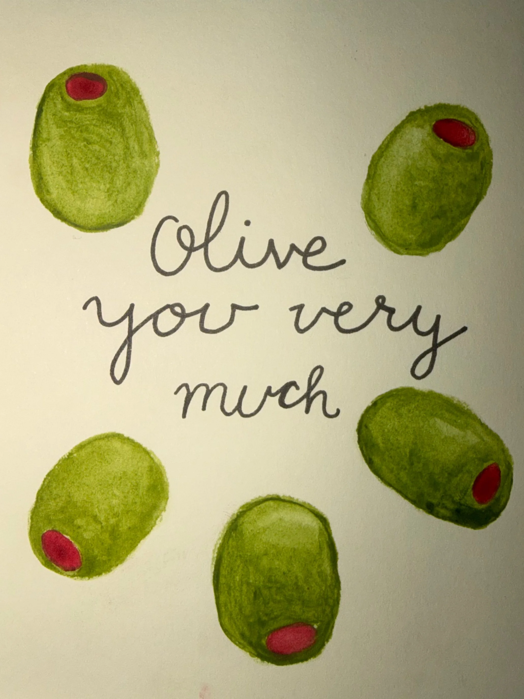 olive you!